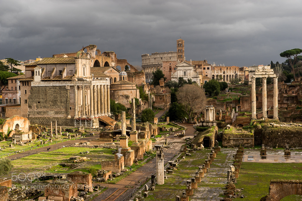 Sony a7 II sample photo. Golden rome photography