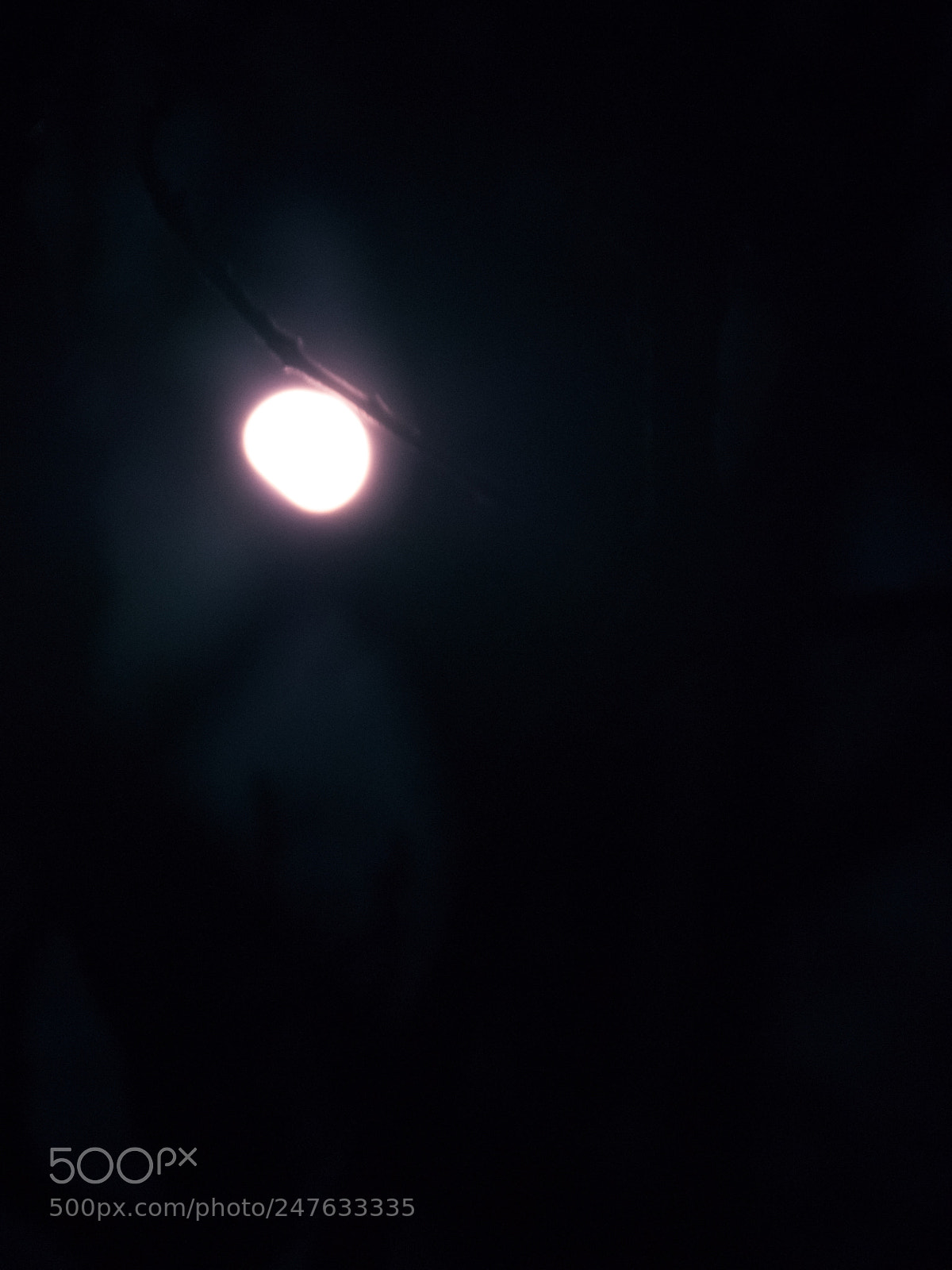 Pentax K-S2 sample photo. Moon photography