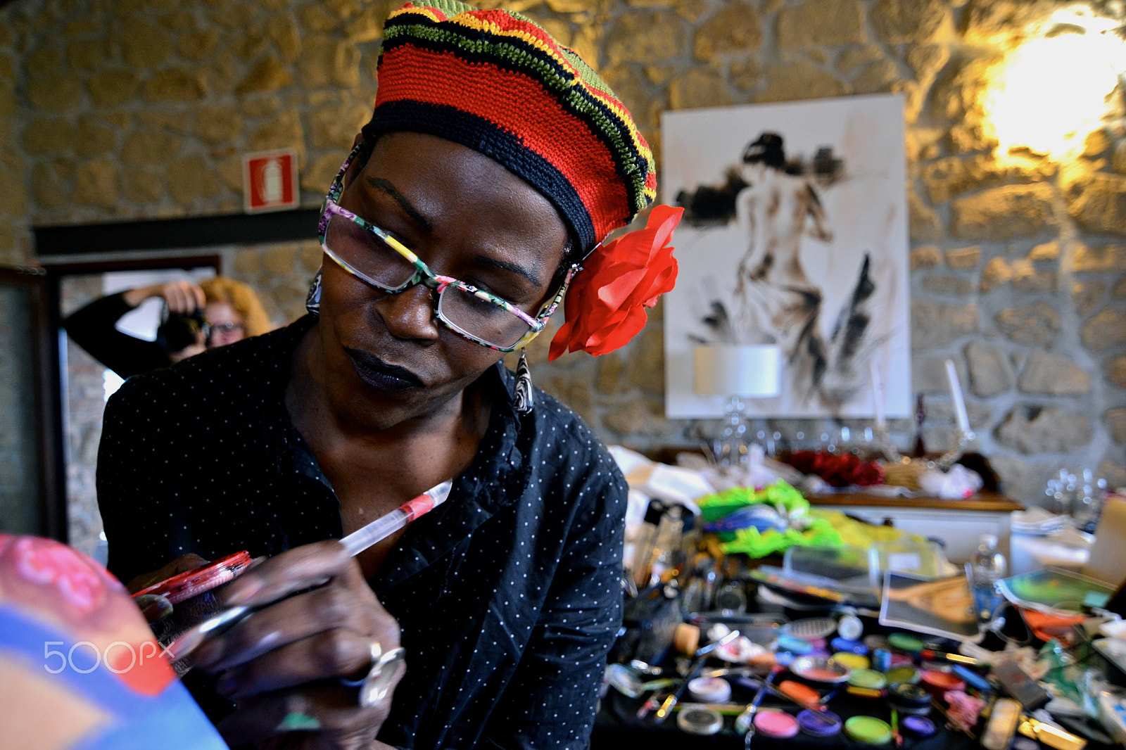 Nikon D3100 sample photo. Body painting photography