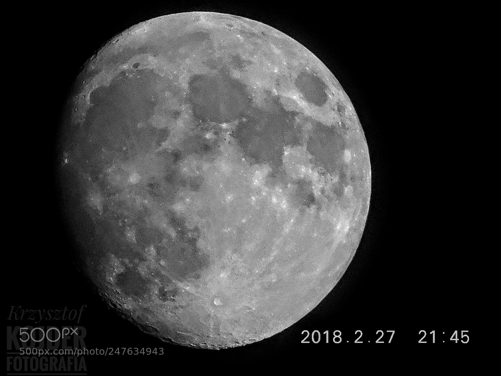 Nikon Coolpix L840 sample photo. My moon photography