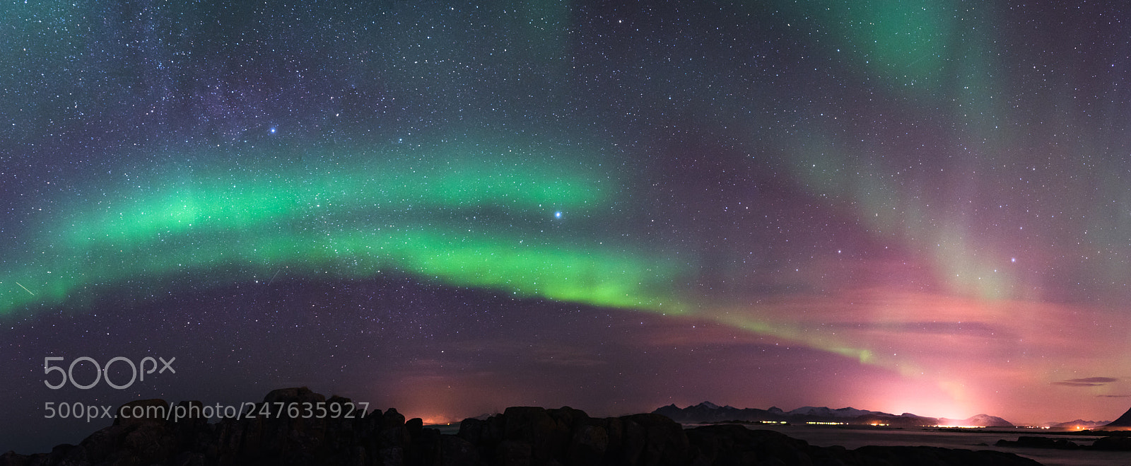 Nikon D7500 sample photo. Aurora borealis and milky photography