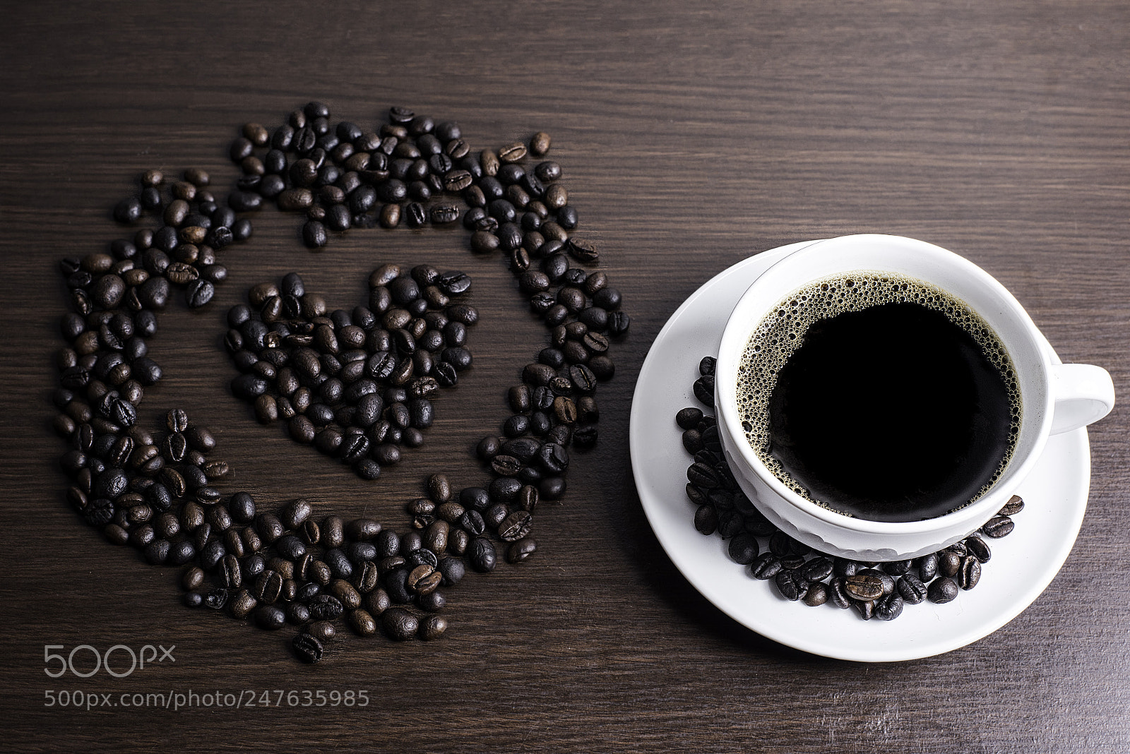 Nikon D810 sample photo. Black coffee in white photography