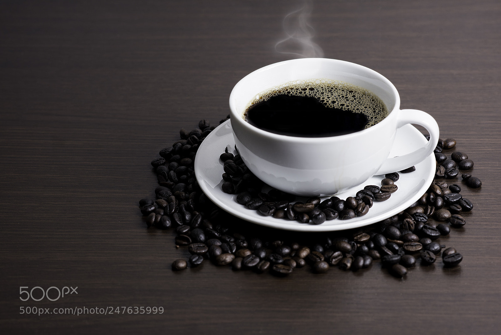 Nikon D810 sample photo. Black coffee in white photography