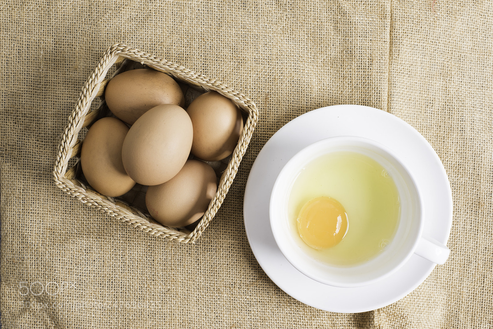 Nikon D810 sample photo. Fresh egg in white photography