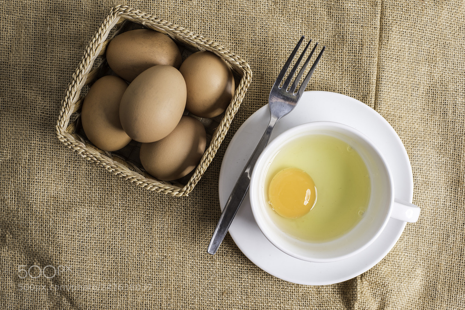 Nikon D810 sample photo. Fresh egg in white photography