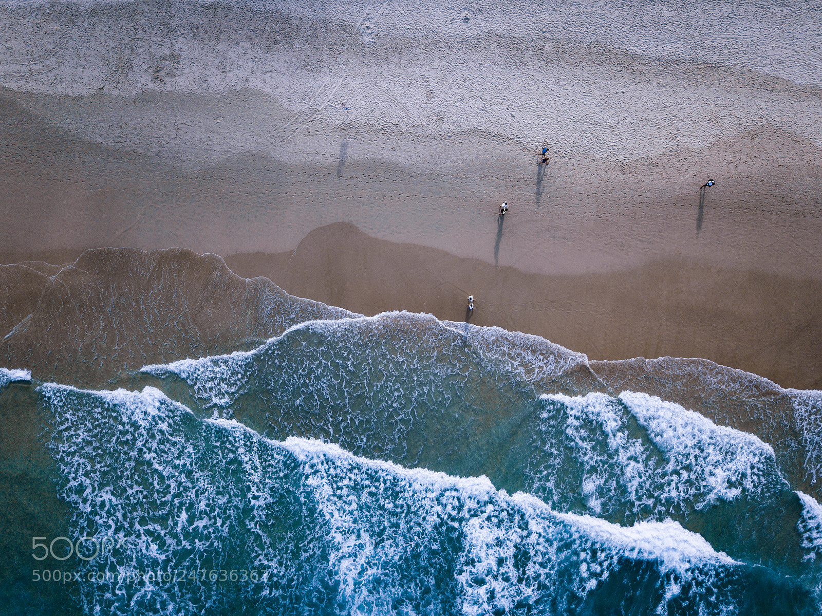 DJI FC220 sample photo. Moody beaches at gold photography