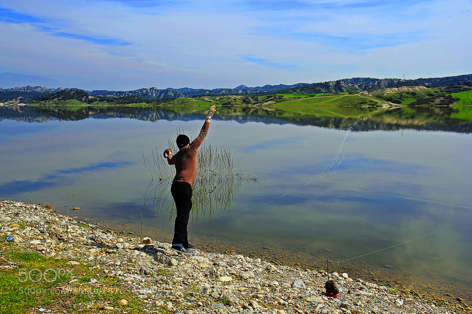 Canon EOS 60D sample photo. Anchor fisherman photography