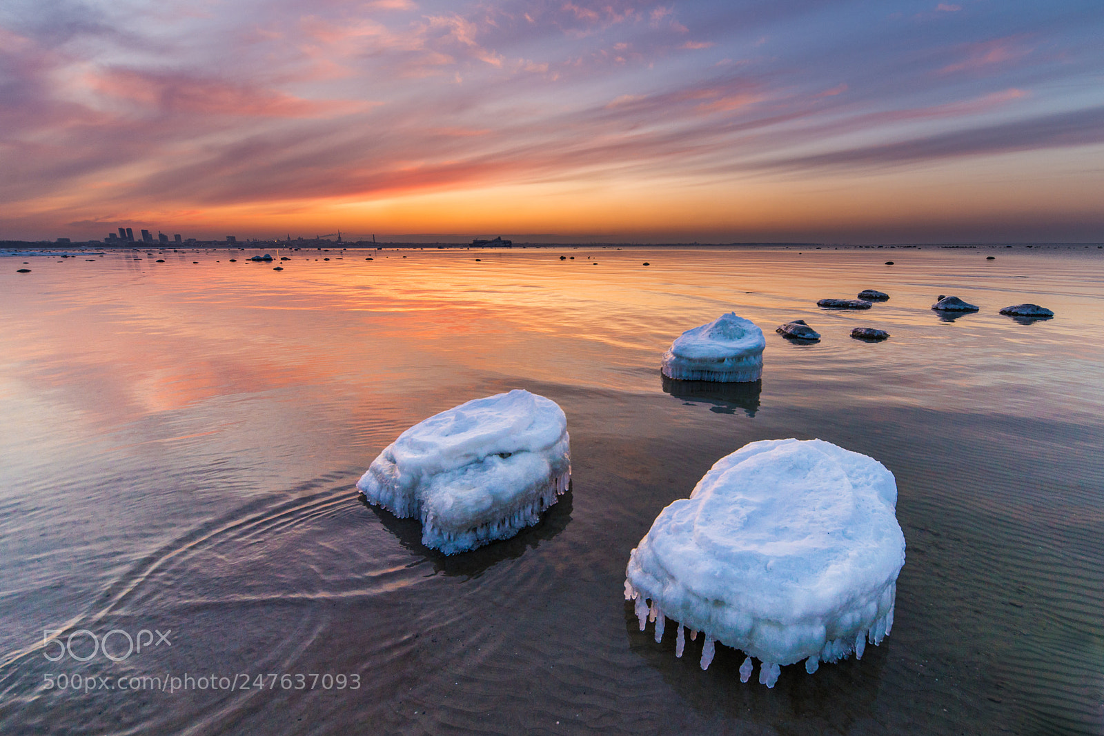 Nikon D610 sample photo. Sunset near tallinn photography