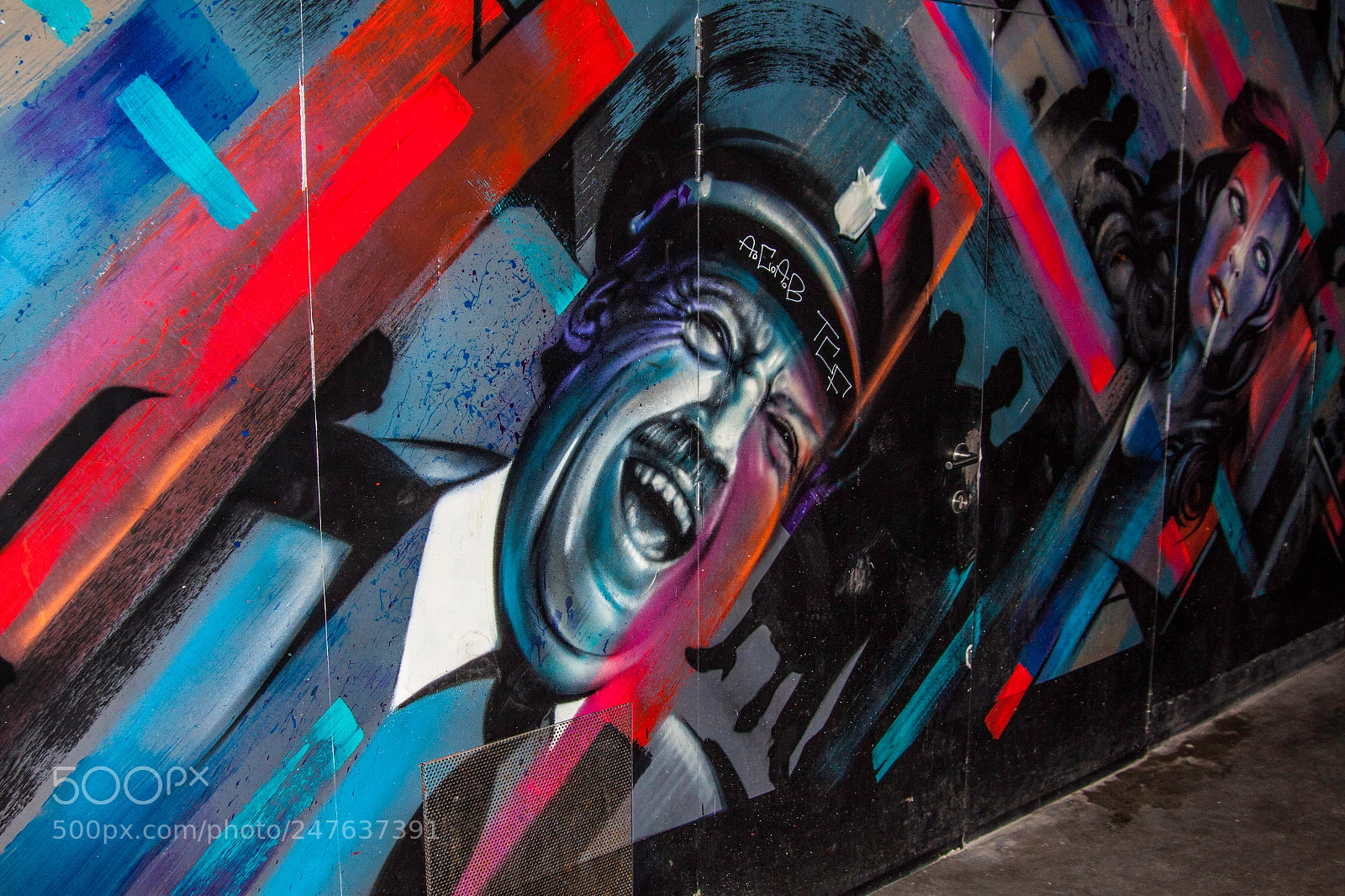 Canon EOS 50D sample photo. Street art in ghent photography