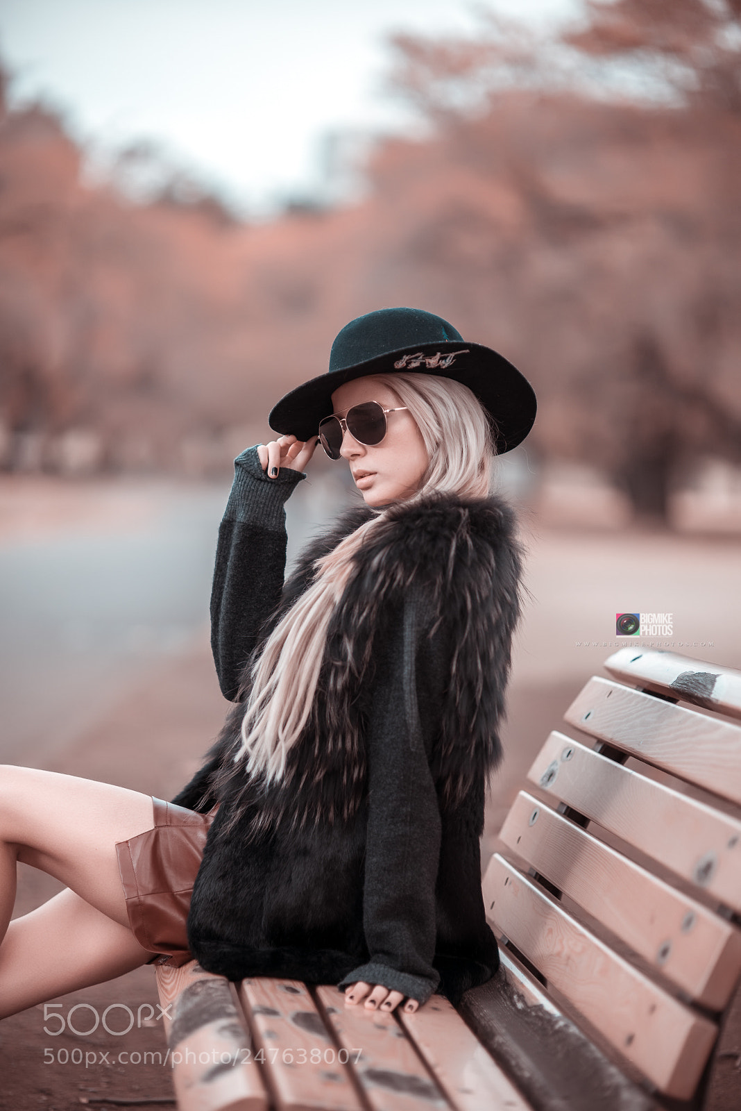 Nikon D600 sample photo. Park bench photography