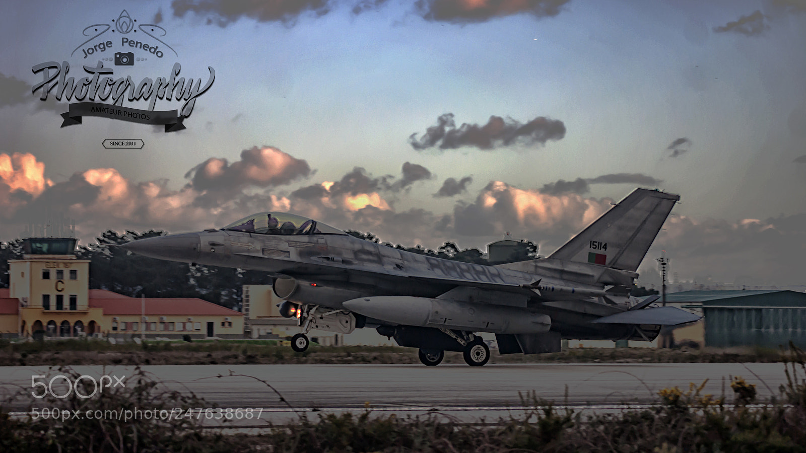 Sony Alpha DSLR-A390 sample photo. Lockheed martin f-16 am photography