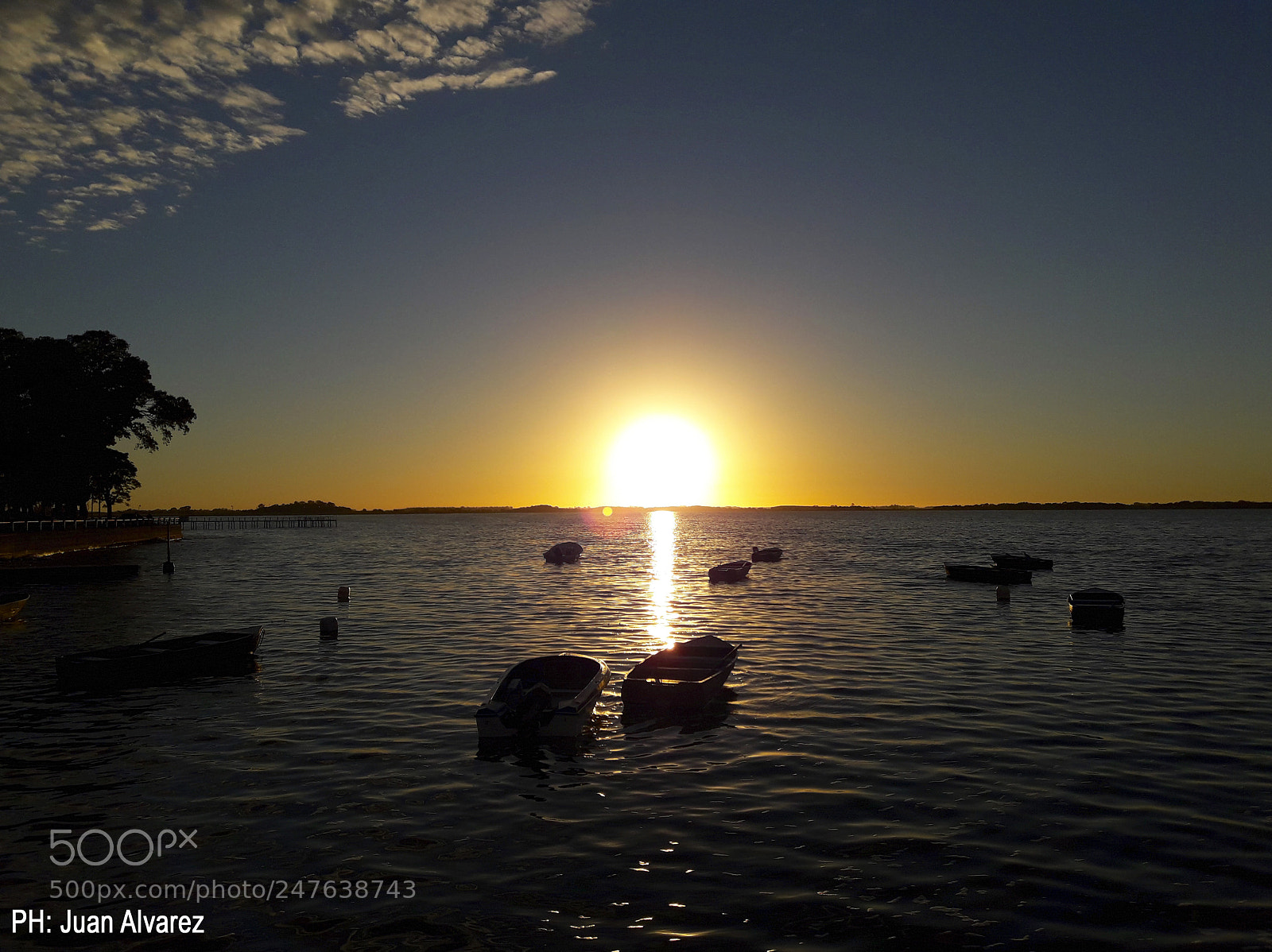 Samsung Galaxy J7 Neo sample photo. Amanecer desde el muelle photography