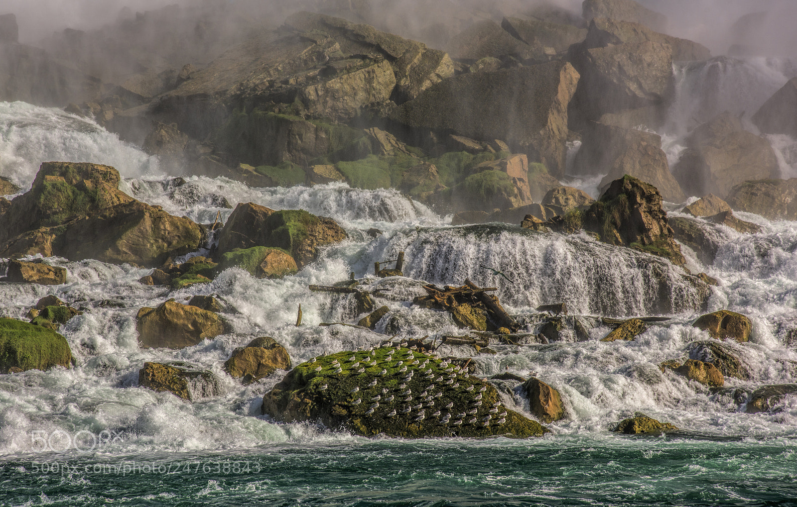 Nikon D810 sample photo. American falls photography