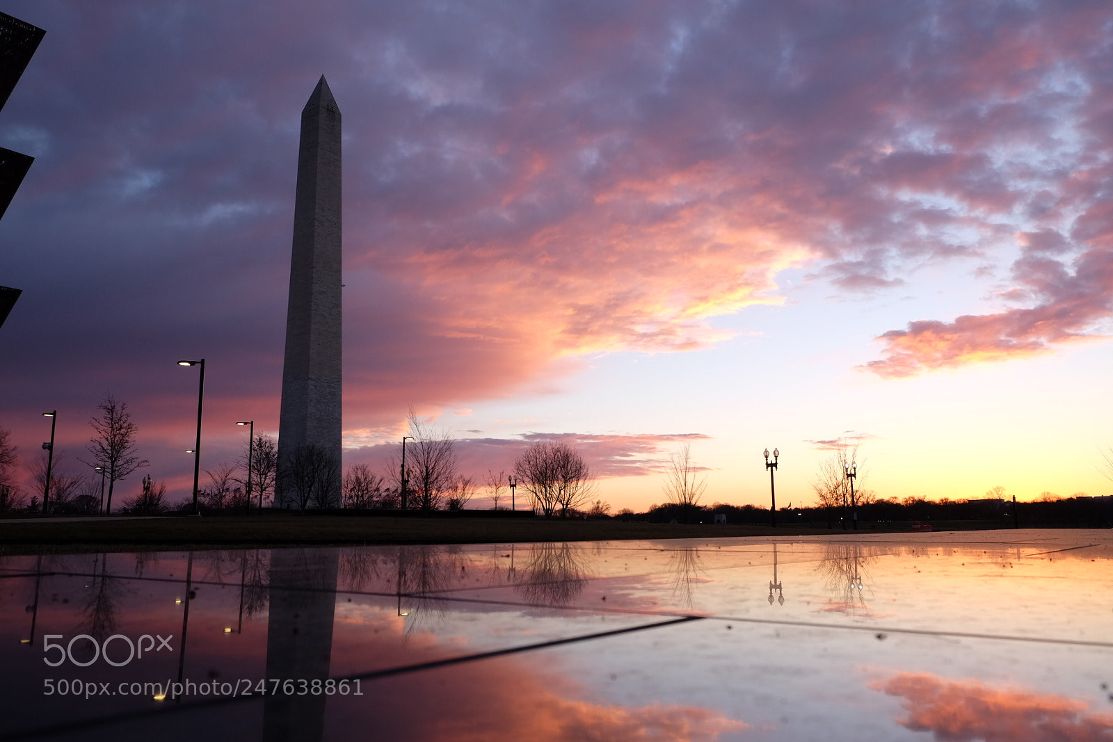 Fujifilm X-T1 sample photo. Sunset on the mall photography