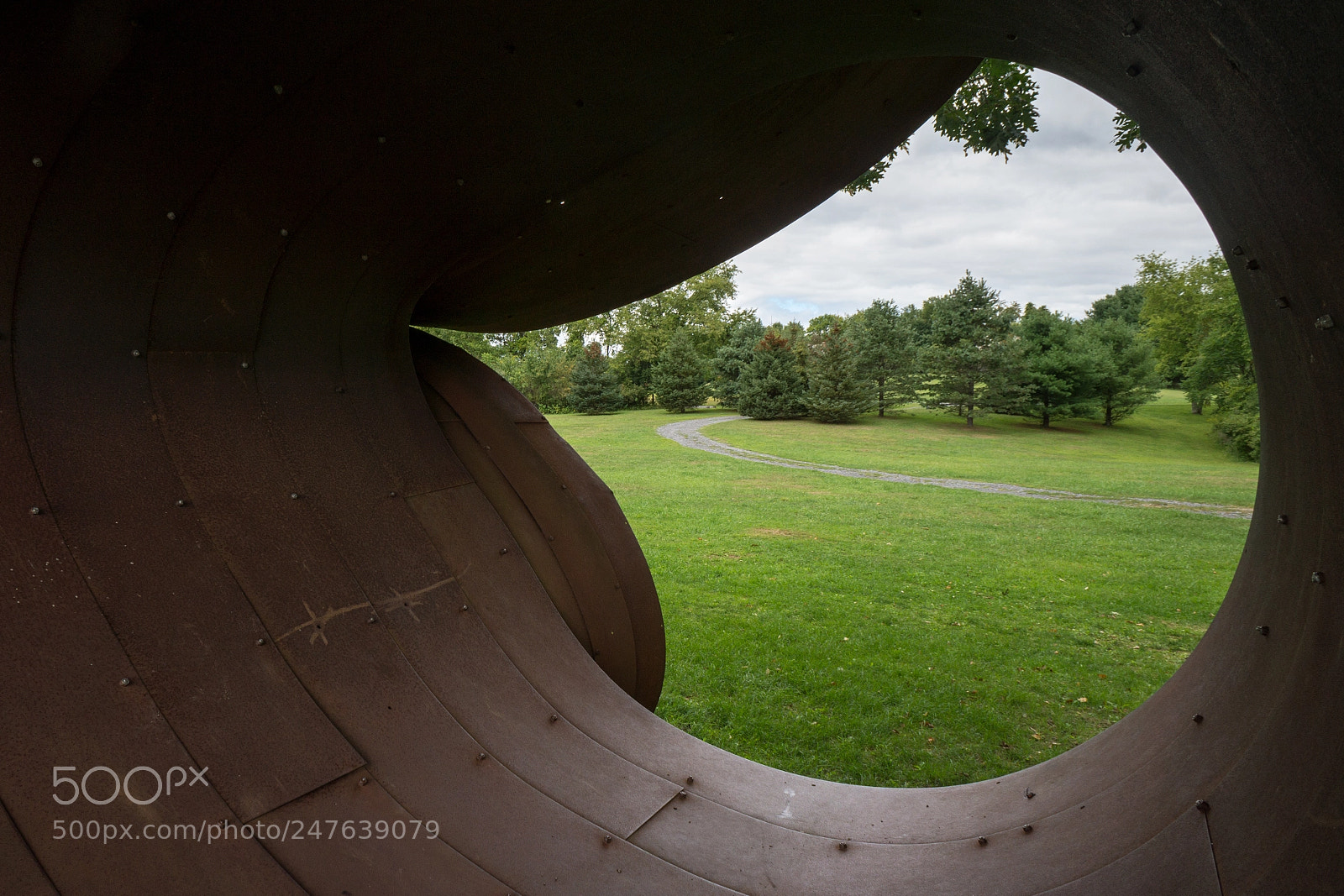 Sony Alpha NEX-7 sample photo. Nature through steel photography
