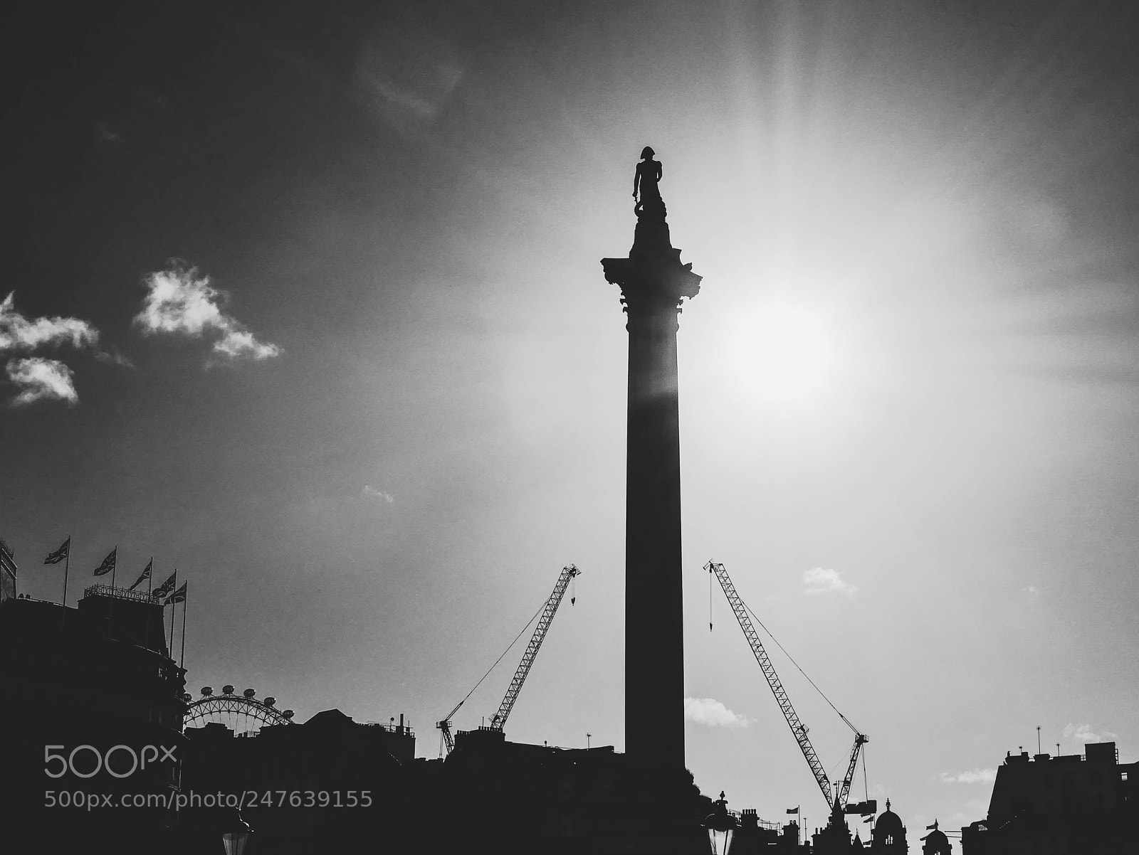 Panasonic DMC-G81 sample photo. Trafalgar square photography