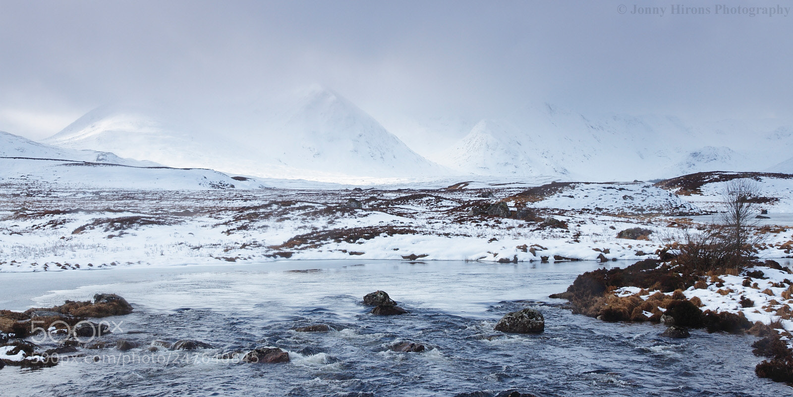 Canon EOS 7D sample photo. Rannoch winter photography
