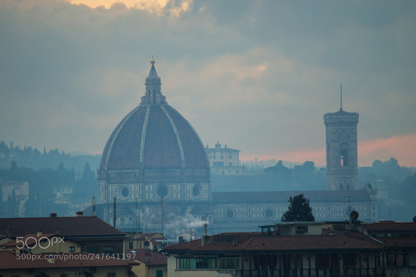 Nikon D3200 sample photo. Firenze at dusk photography
