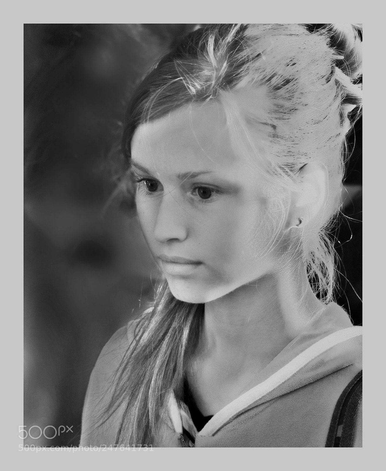 Nikon D200 sample photo. My bw alien photography