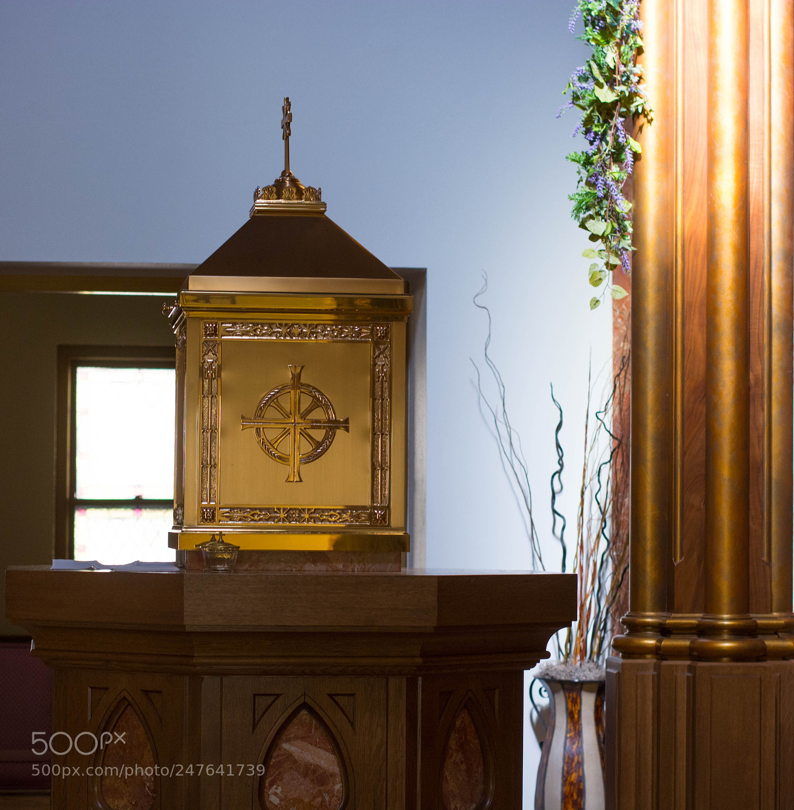Nikon D7100 sample photo. Church altar photography