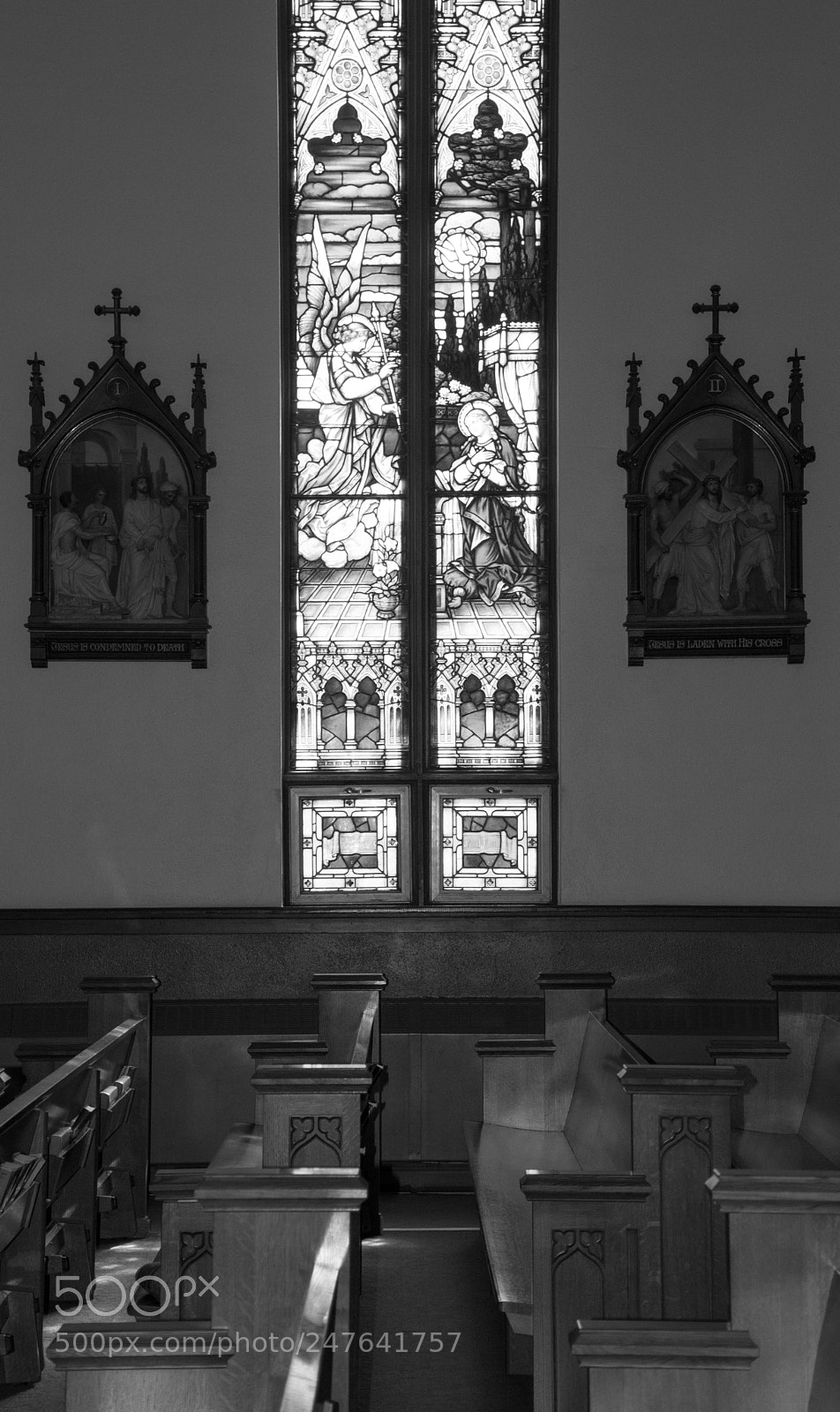 Nikon D7100 sample photo. Black and white window photography