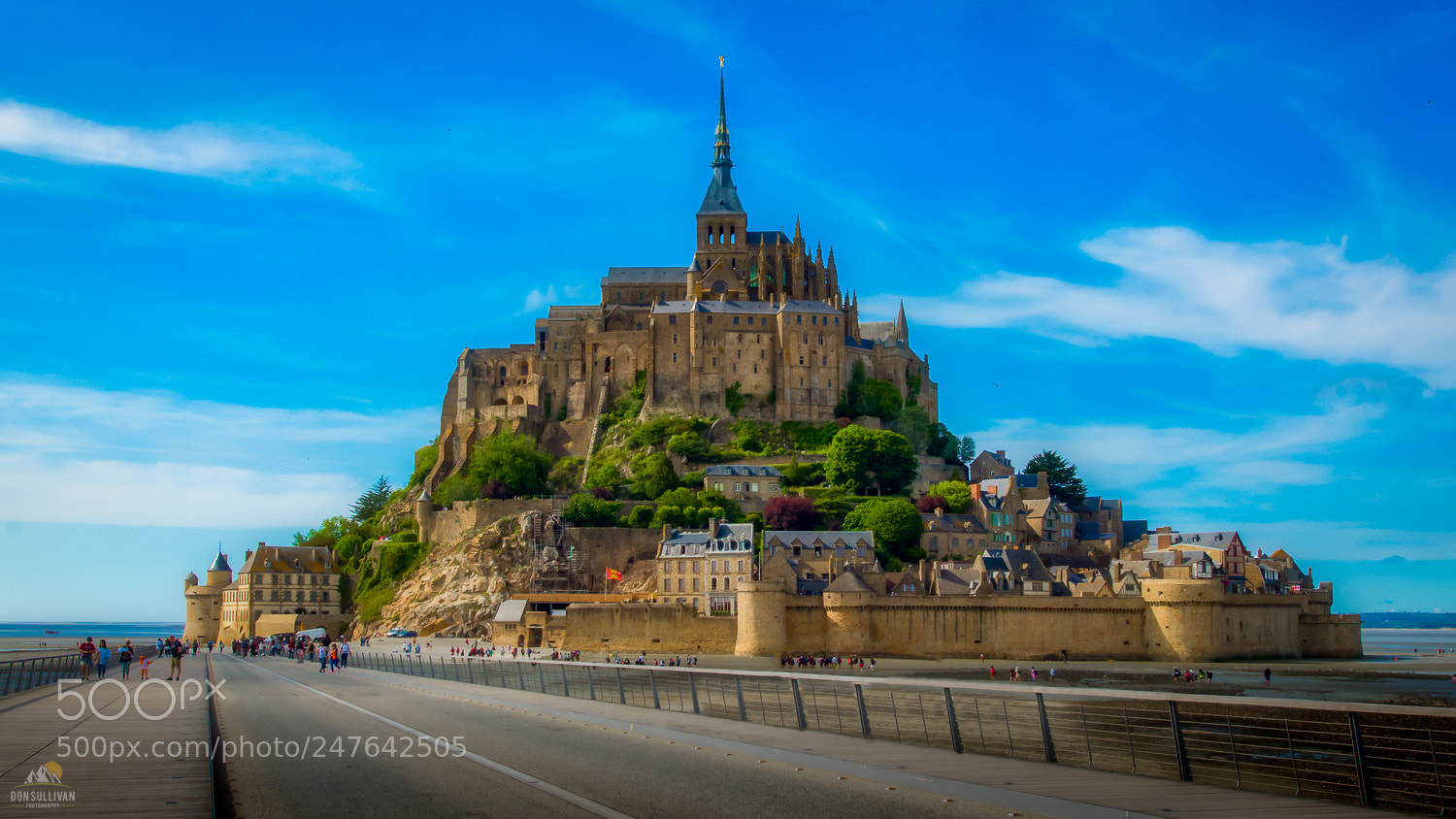 Nikon D810 sample photo. Mont st michel photography