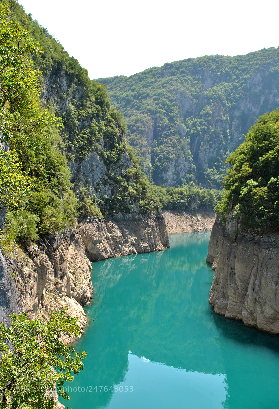 Nikon D3000 sample photo. Lake piva photography