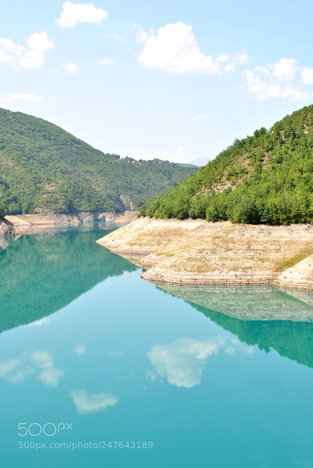 Nikon D3000 sample photo. Lake piva pivsko jezero photography