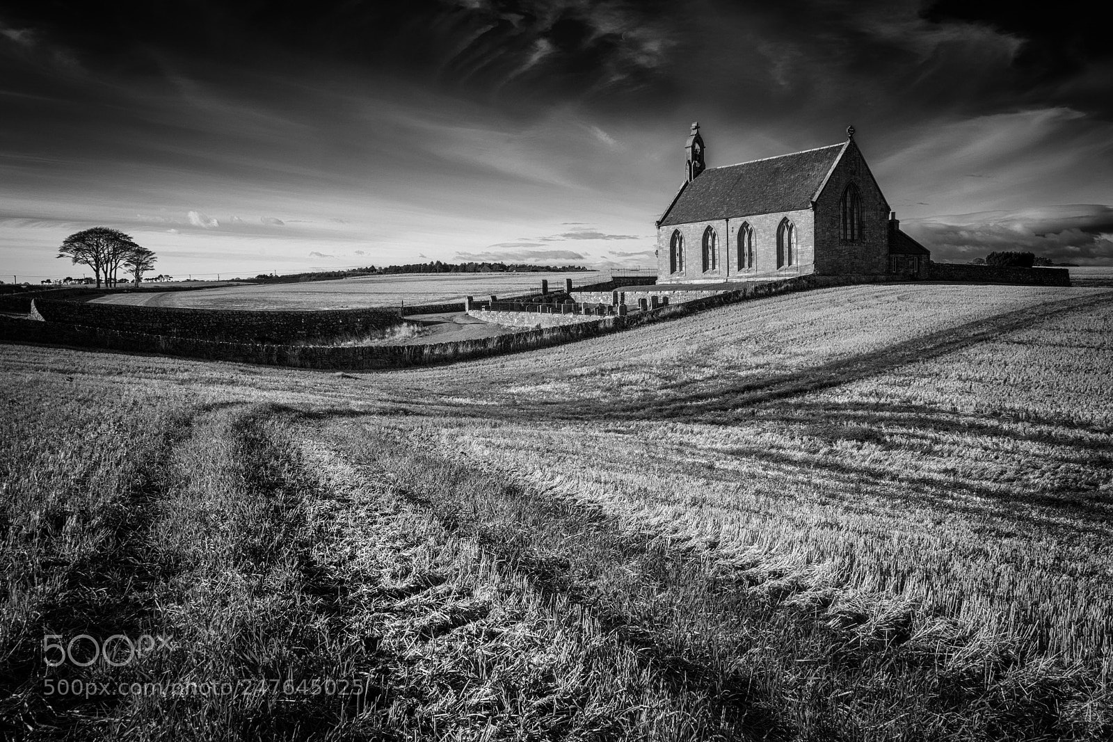 Sony a7R II sample photo. Church on the hill photography