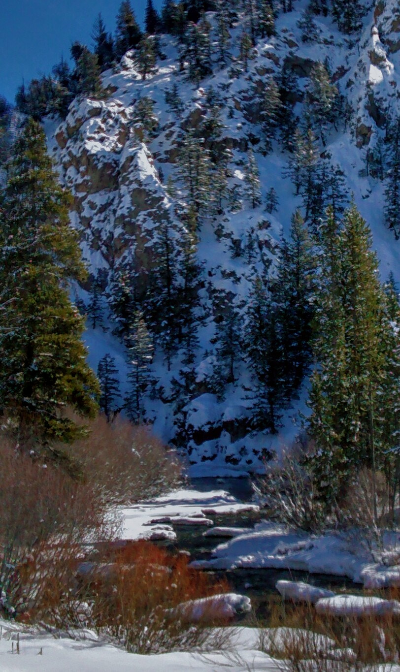 Motorola Moto G (1st Gen) sample photo. Big wood river at murphy bridge photography