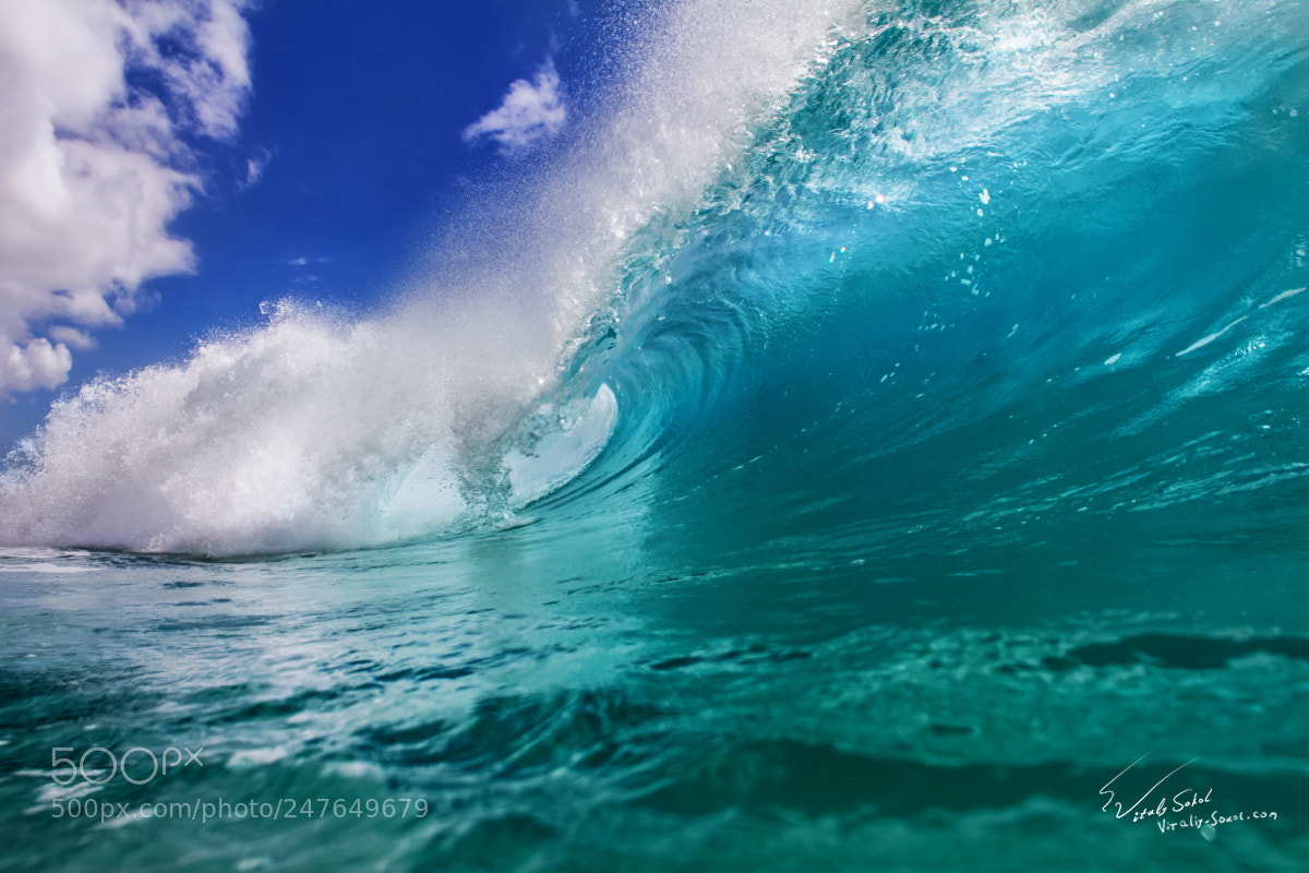 Canon EOS 7D sample photo. Blue power photography