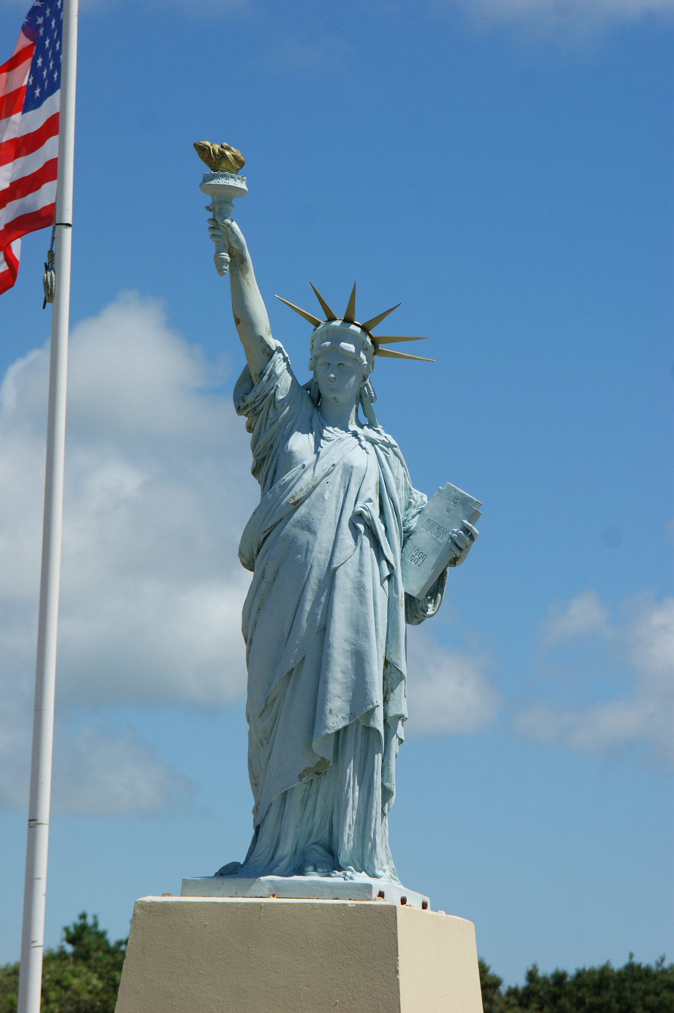 Sony Alpha DSLR-A350 sample photo. La statue de la liberté photography