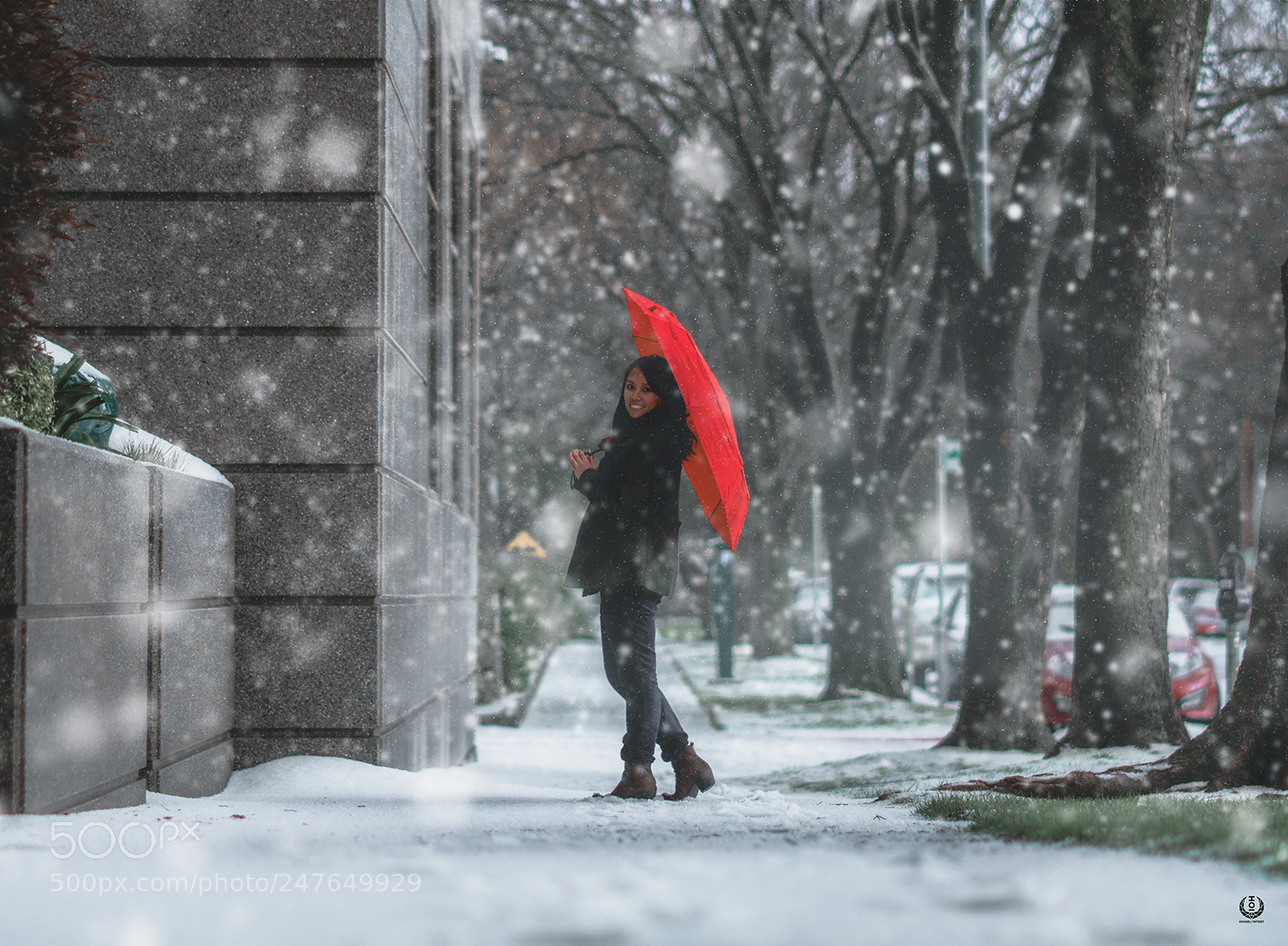 Sony a6500 sample photo. Urban storm photography