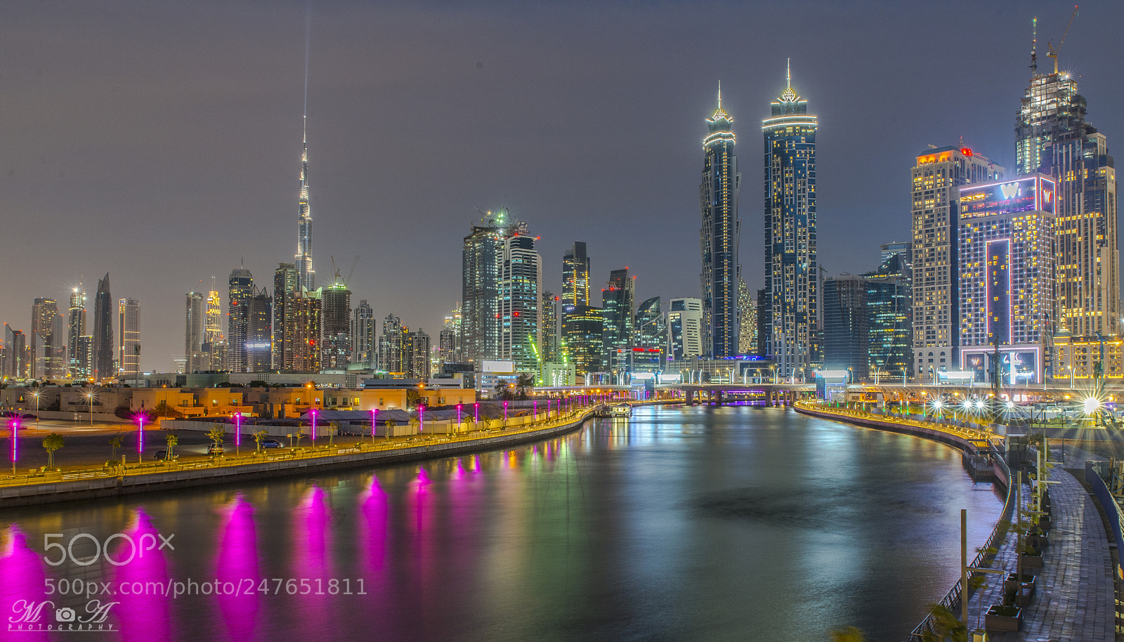 Nikon D800 sample photo. Business bay-dubaicanal photography