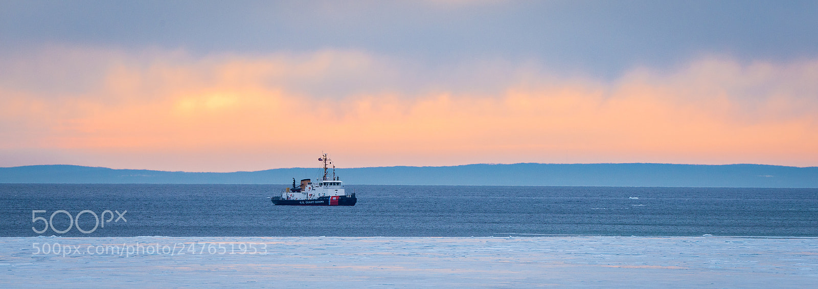 Nikon D610 sample photo. Coast guard morning photography