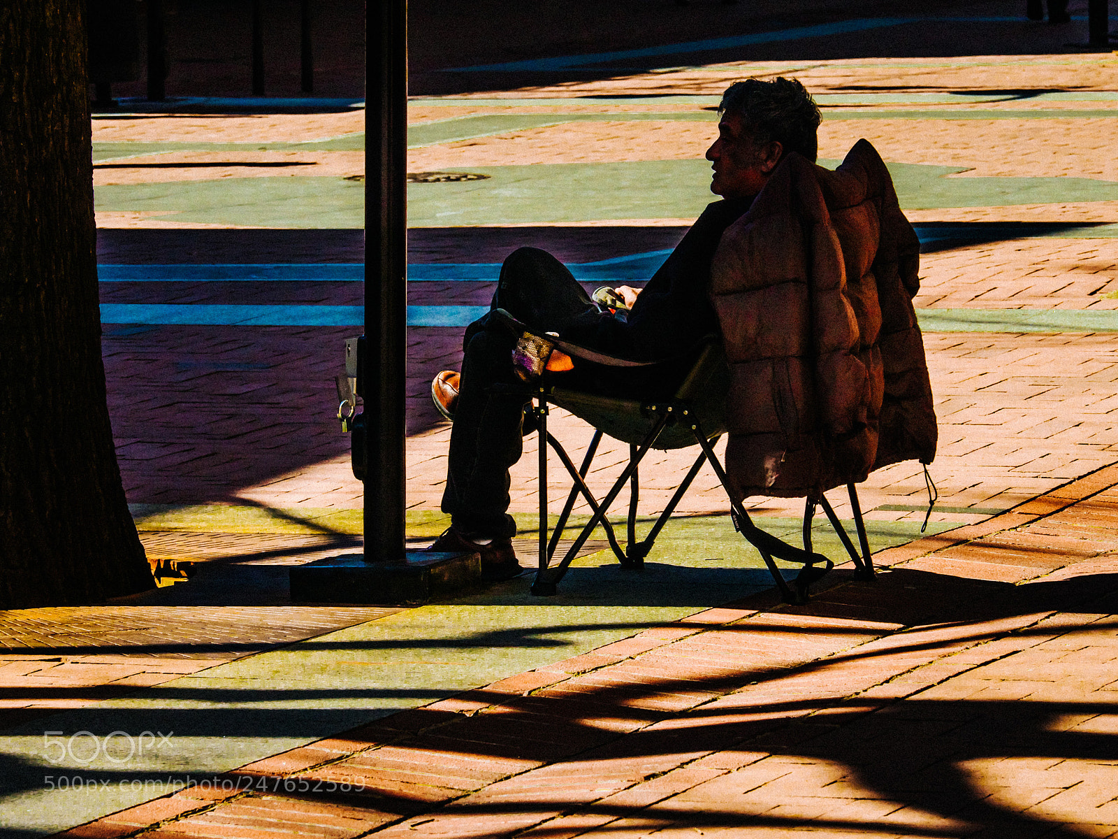 Panasonic Lumix DMC-GX8 sample photo. Shadow figure photography