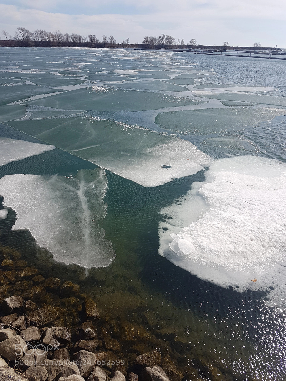 Samsung Galaxy S7 Edge sample photo. Ice meltdown photography