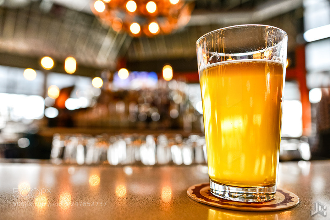 Nikon D610 sample photo. Beer and bokeh photography