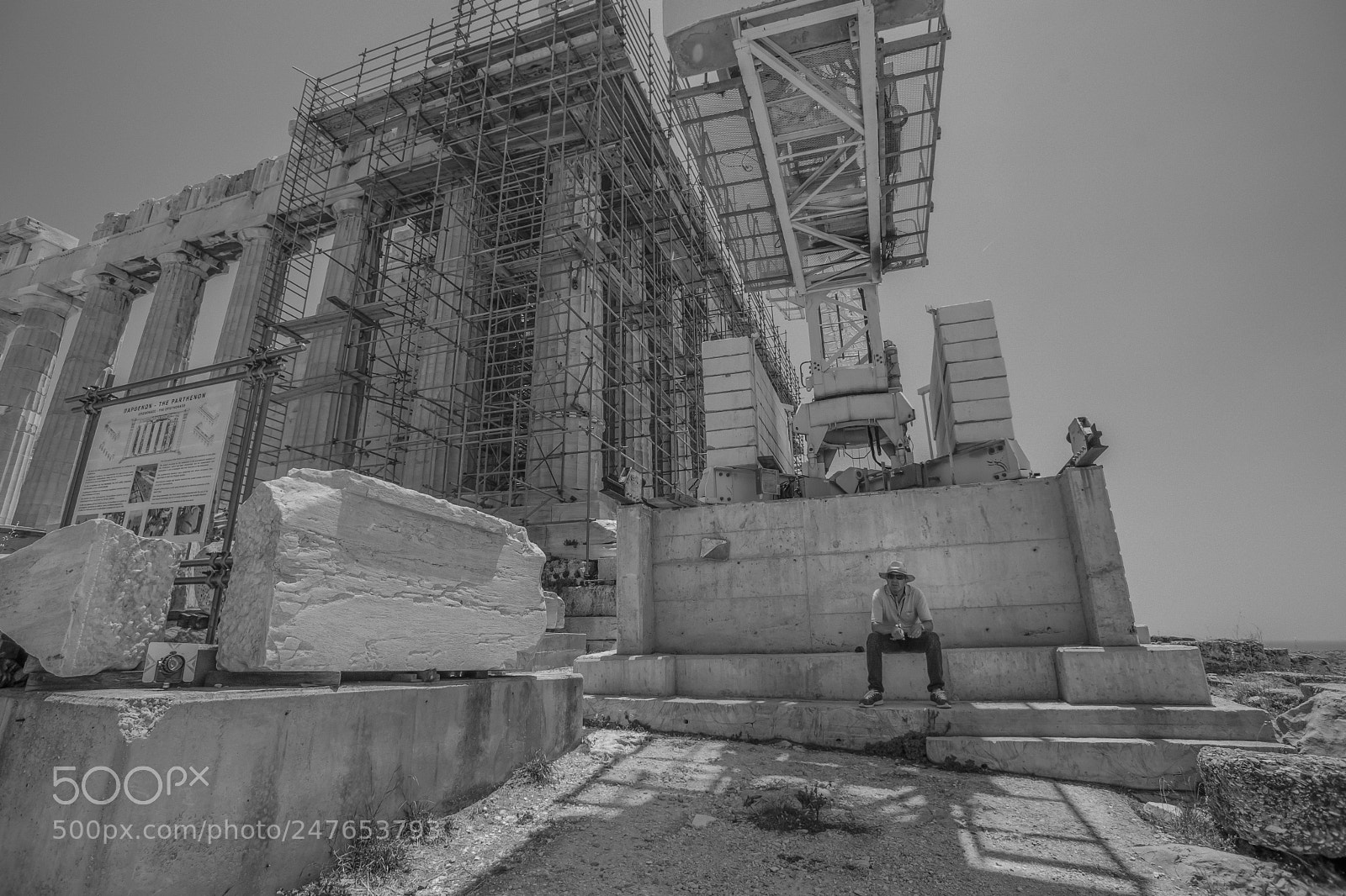 Sony SLT-A99V sample photo. Parthenon maintain photography