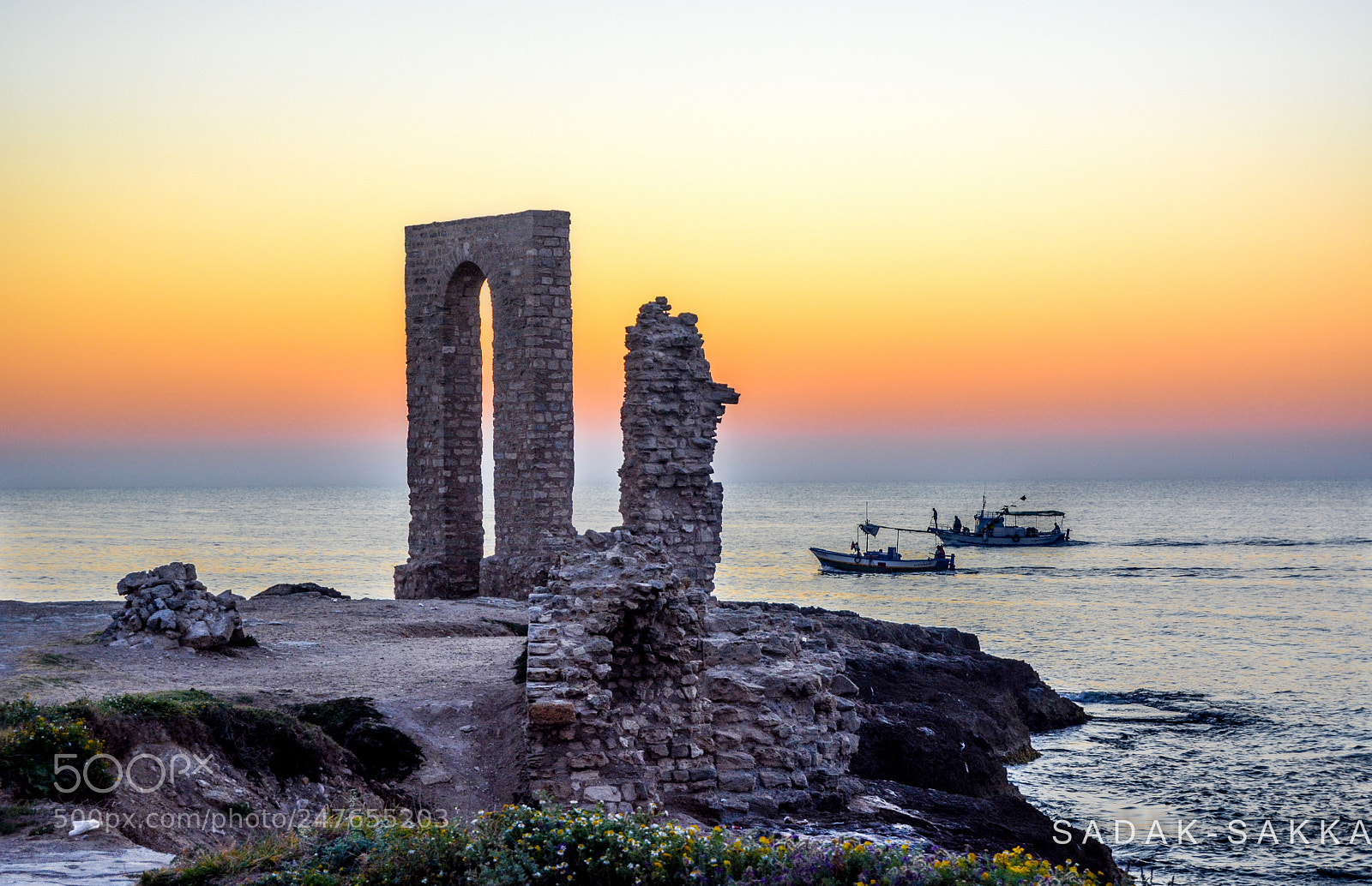 Nikon D5200 sample photo. Sunrise in mahdia photography