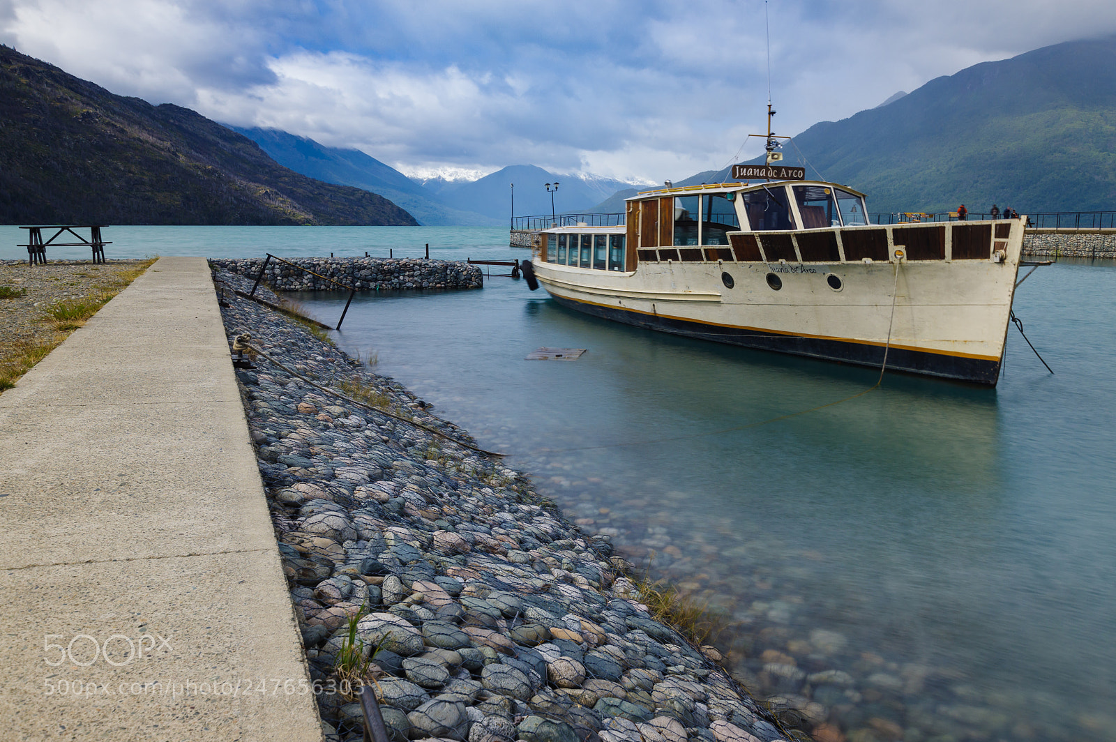 Pentax K-3 II sample photo. Boat on a patagonic photography