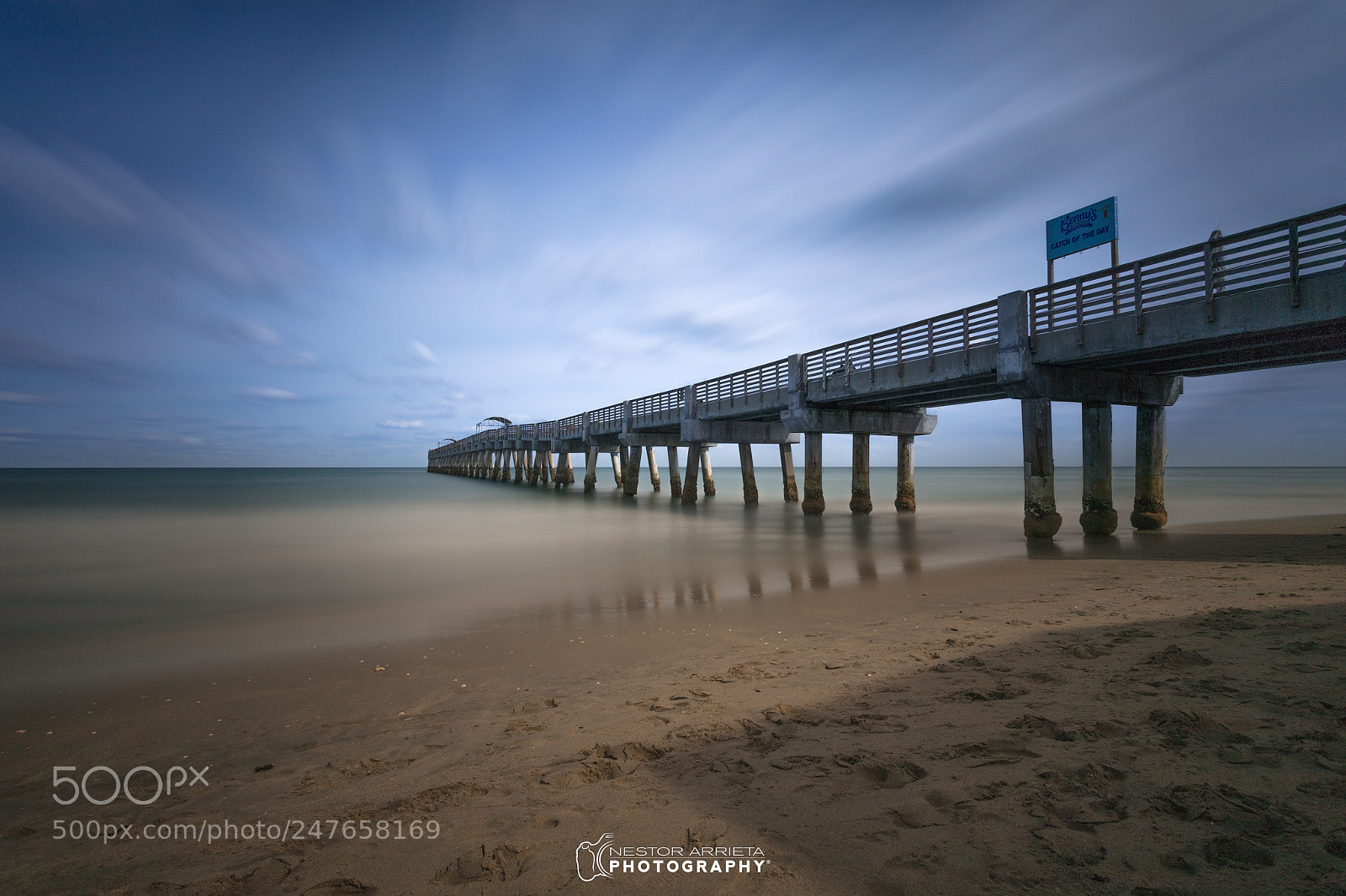 Canon EOS 5DS R sample photo. Lakeworth pier photography