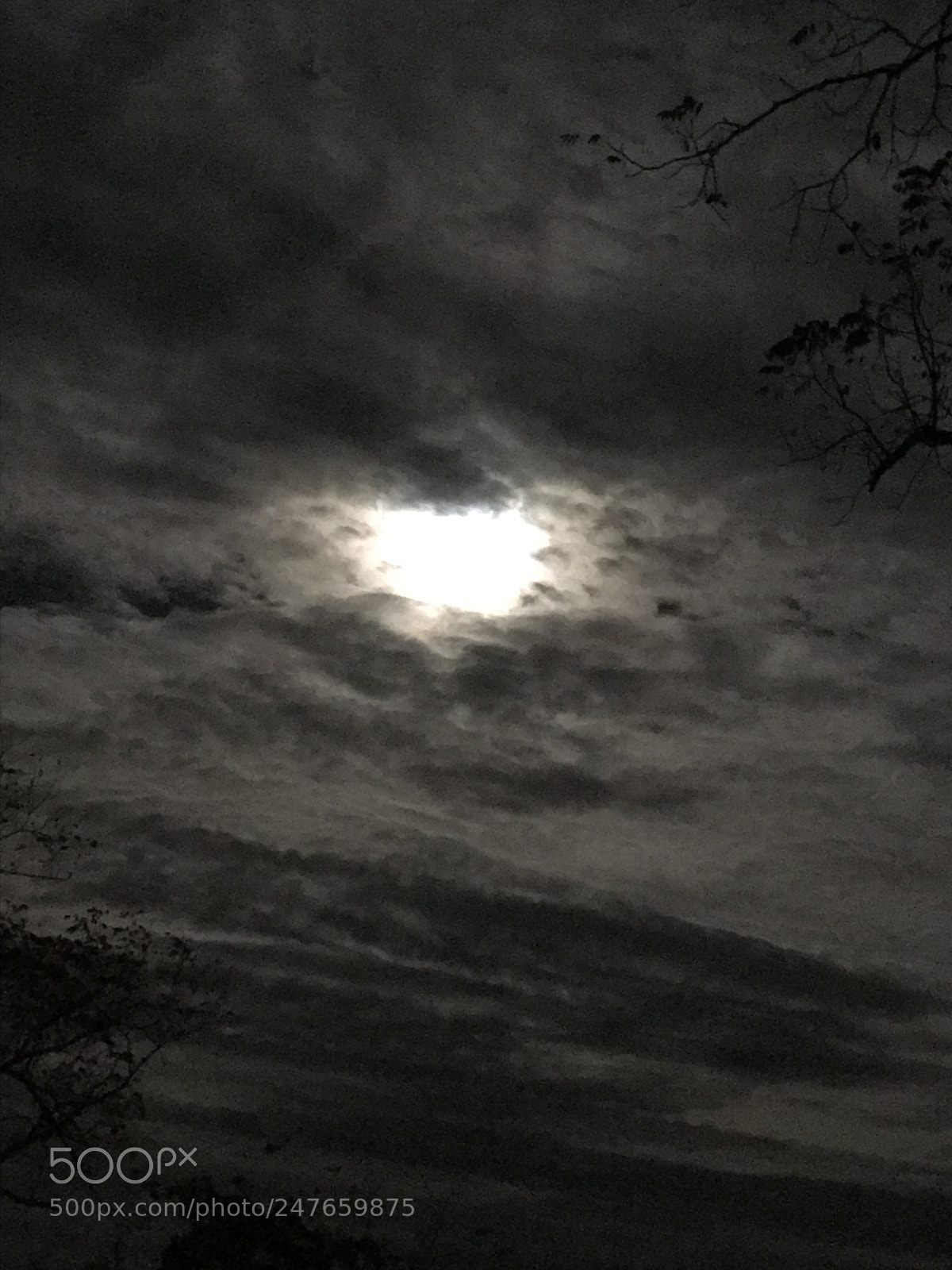 Apple iPhone 7 sample photo. Dark night photography