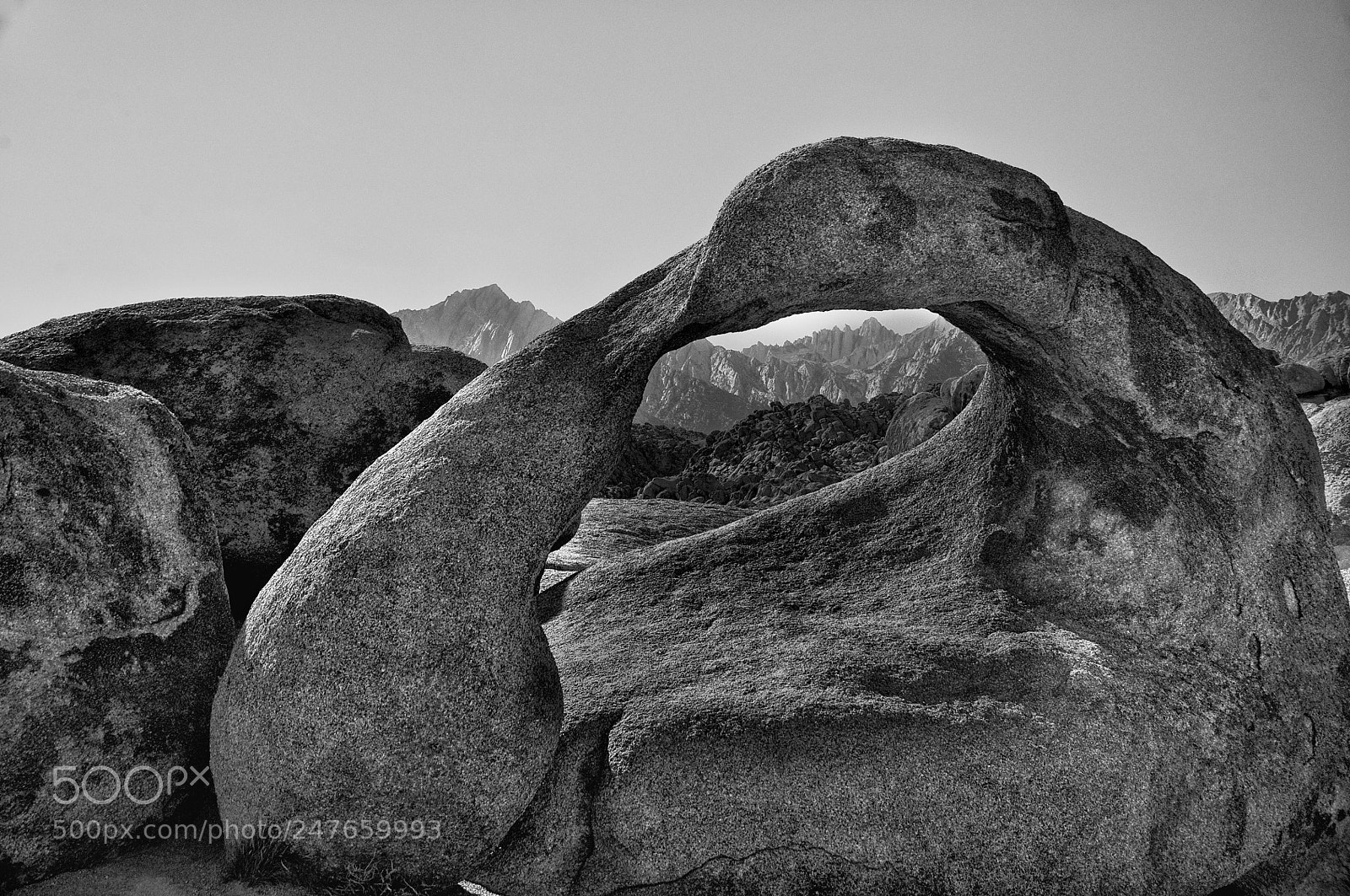 Nikon D300 sample photo. Curve mt whitney photography