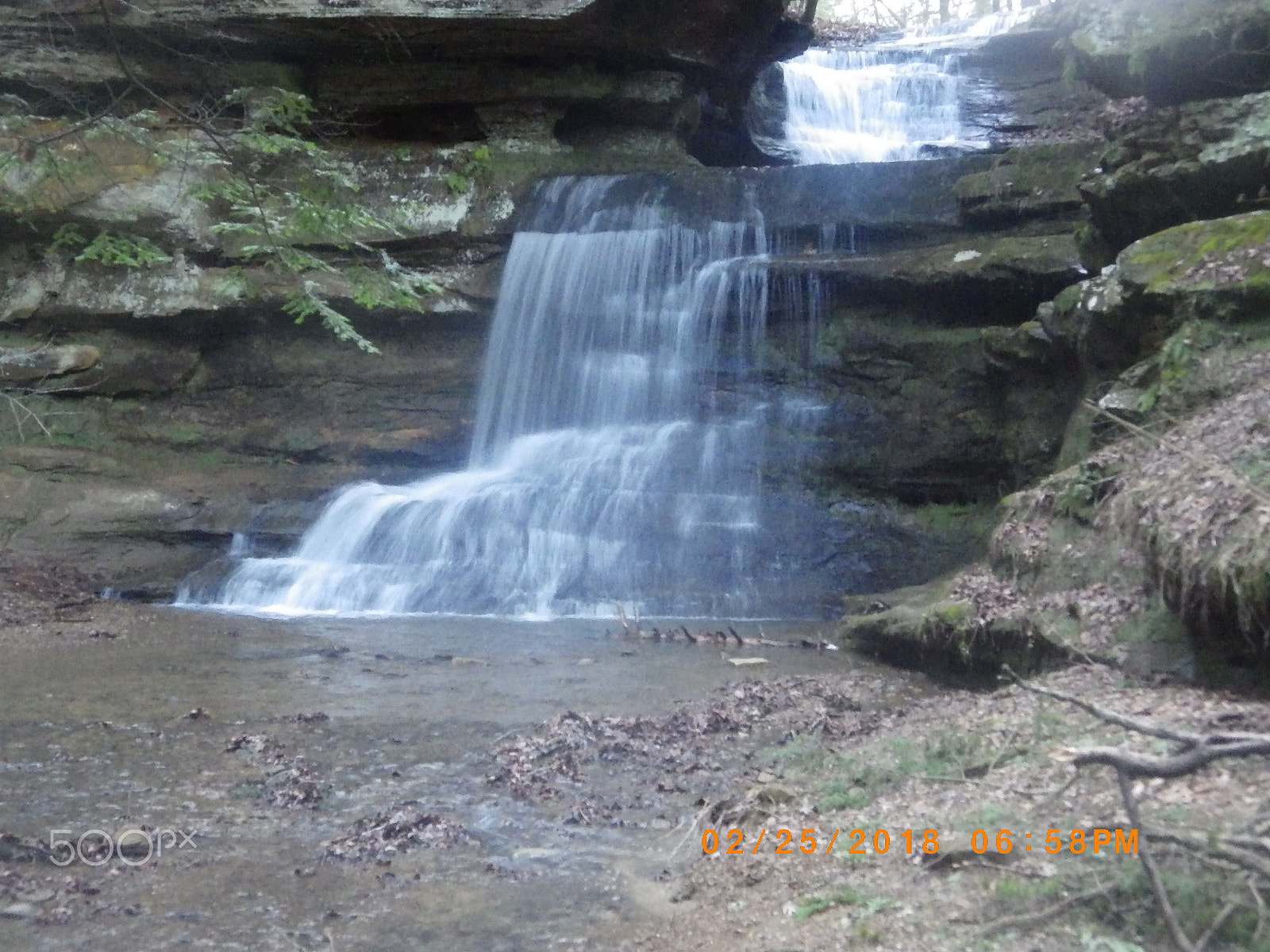 Pentax X-5 sample photo. The falls photography