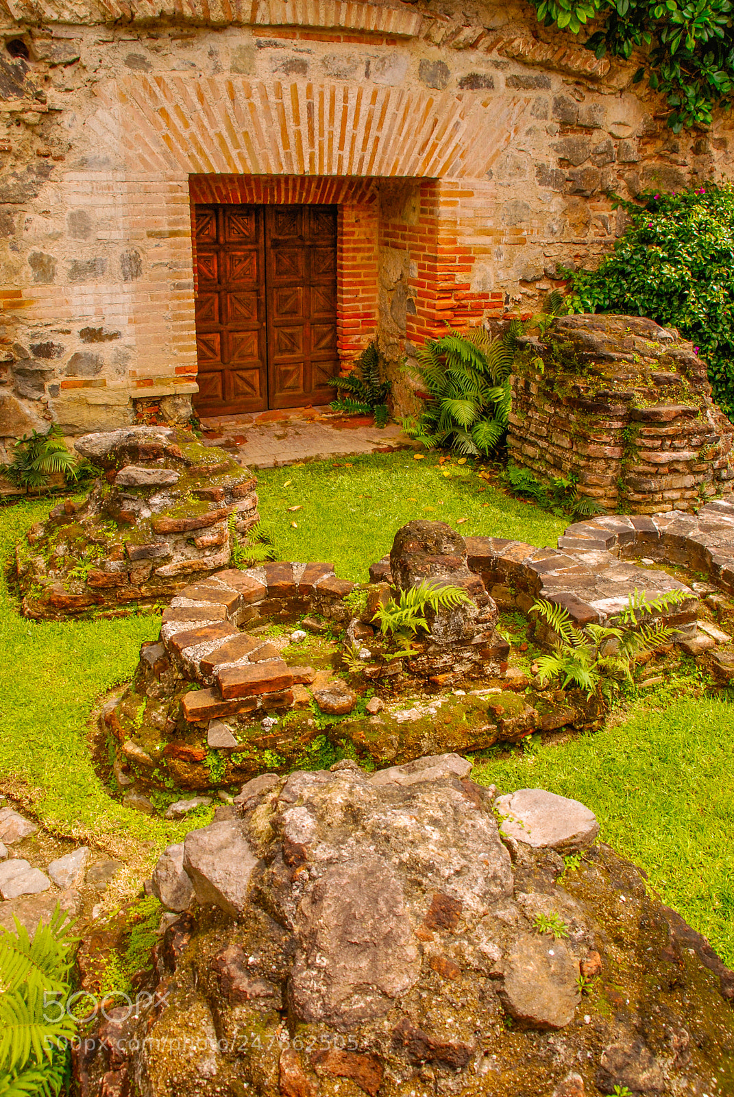 Nikon D80 sample photo. Garden door photography