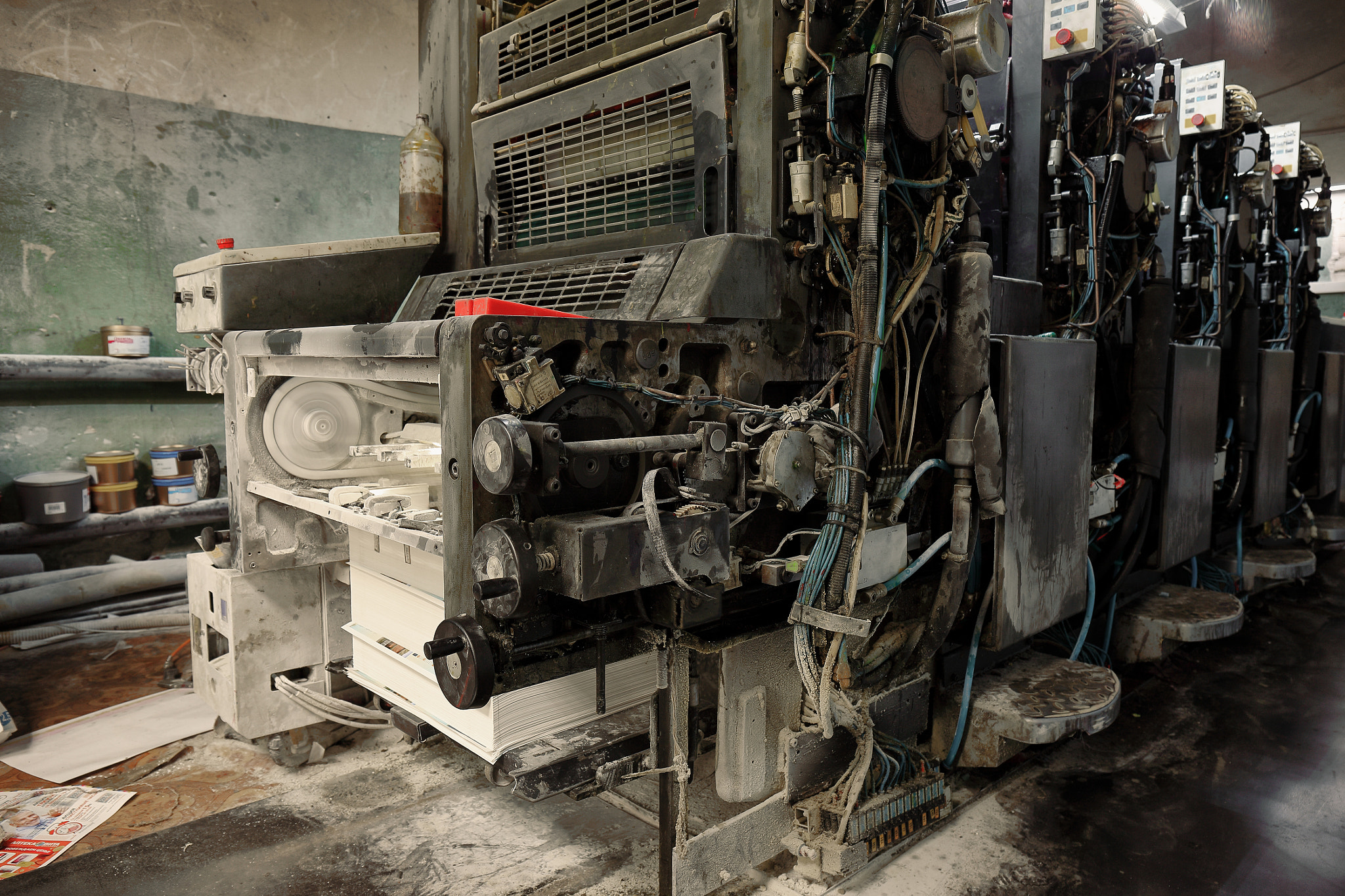Canon EOS-1Ds Mark III sample photo. The monster from the printing house. photography