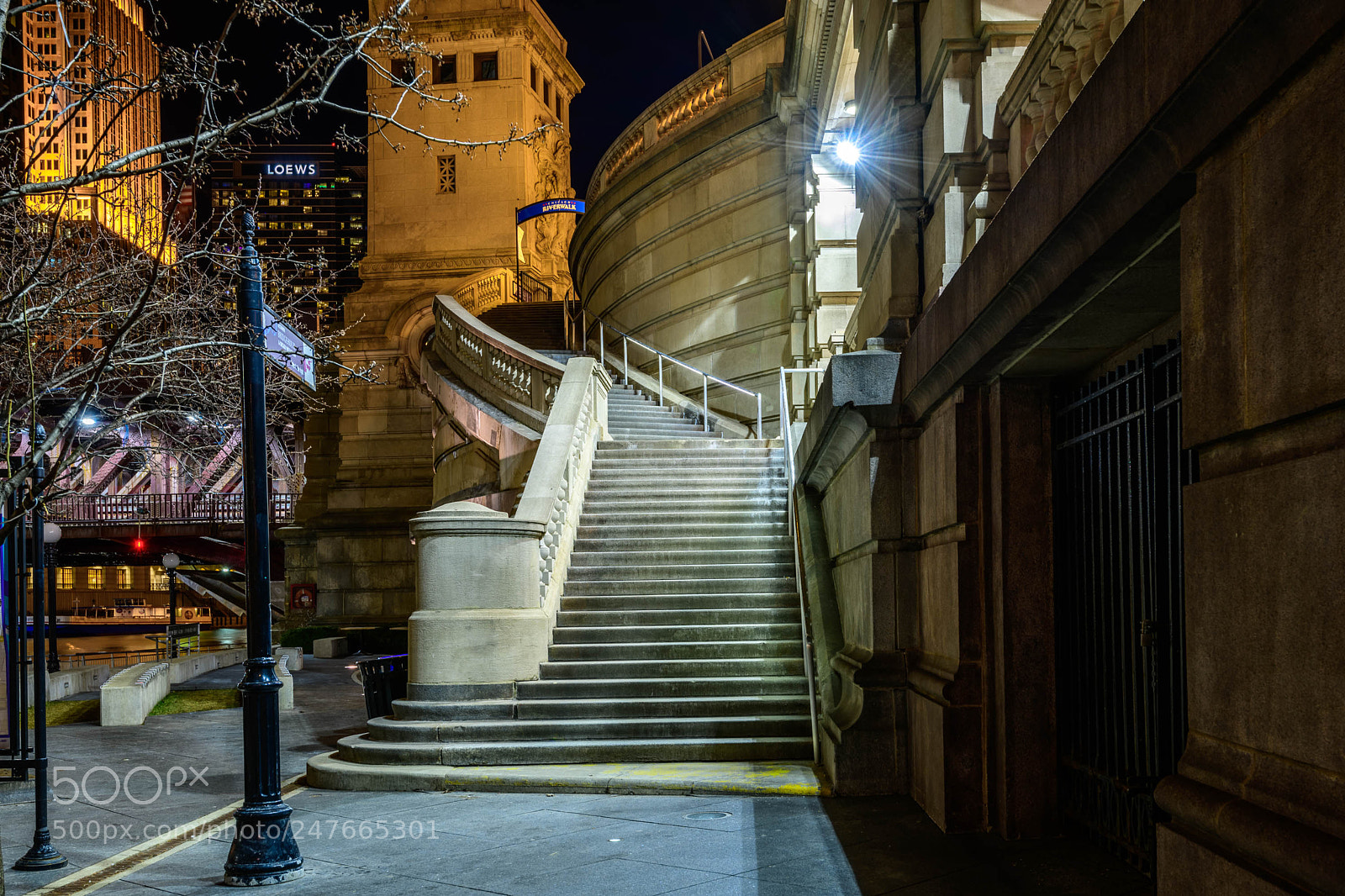 Nikon D850 sample photo. Chicago at night photography