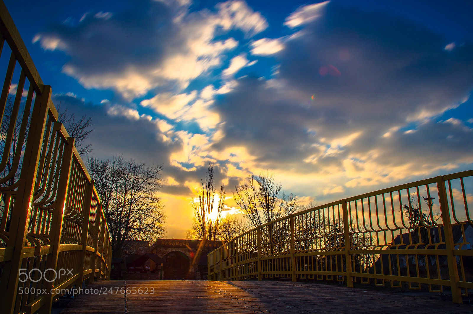 Sony a7R III sample photo. The little yellow bridge photography