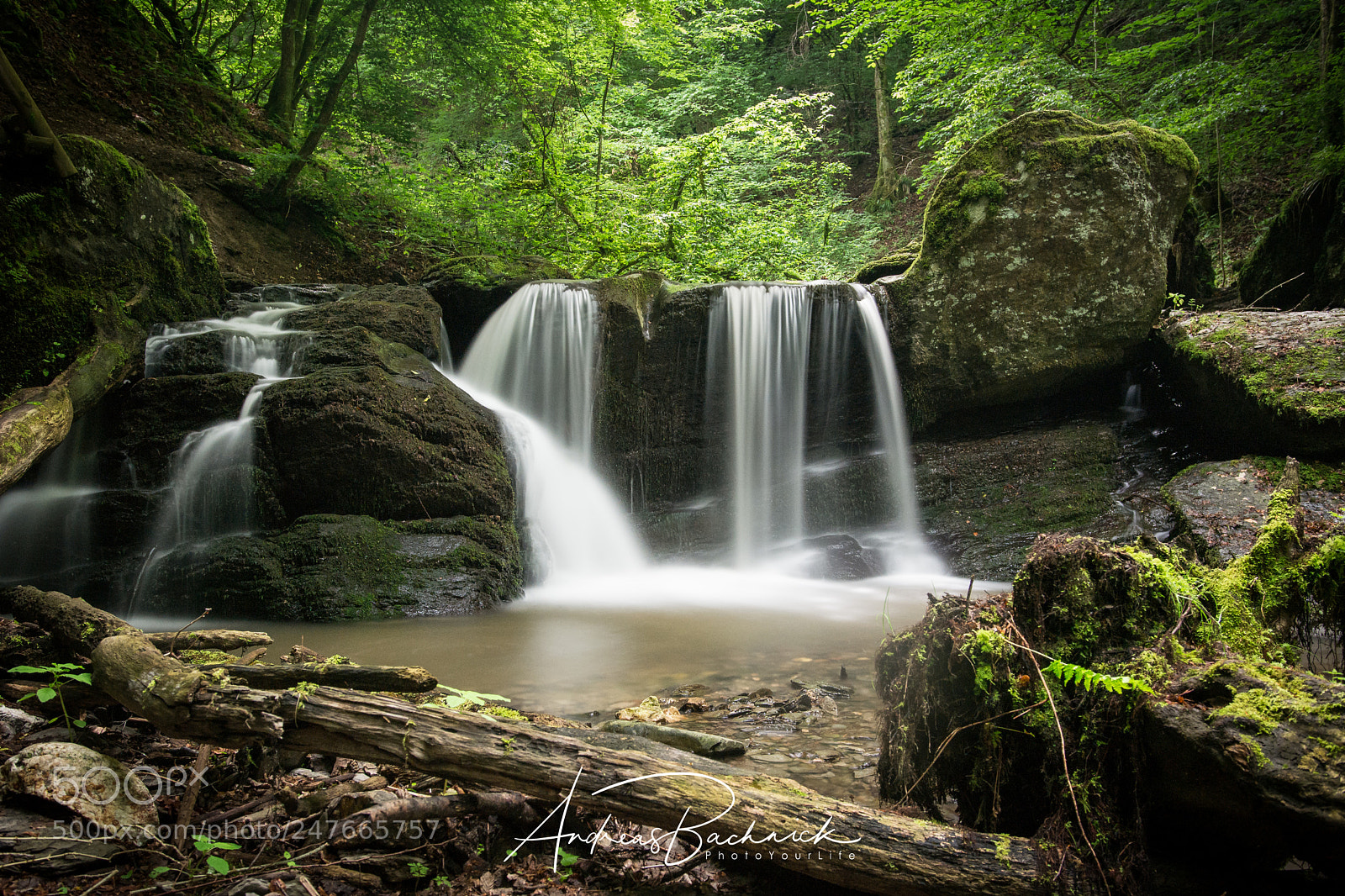 Nikon D5200 sample photo. Slow water fall photography
